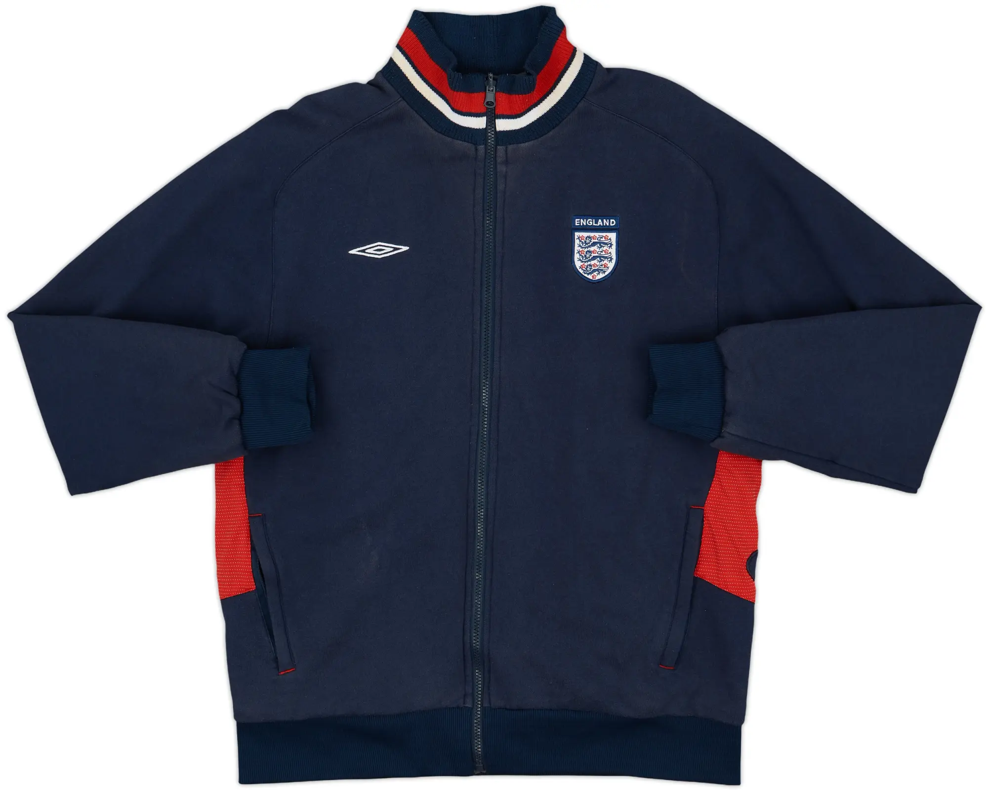 2004-06 England Umbro Track Jacket - 8/10 - (XL)