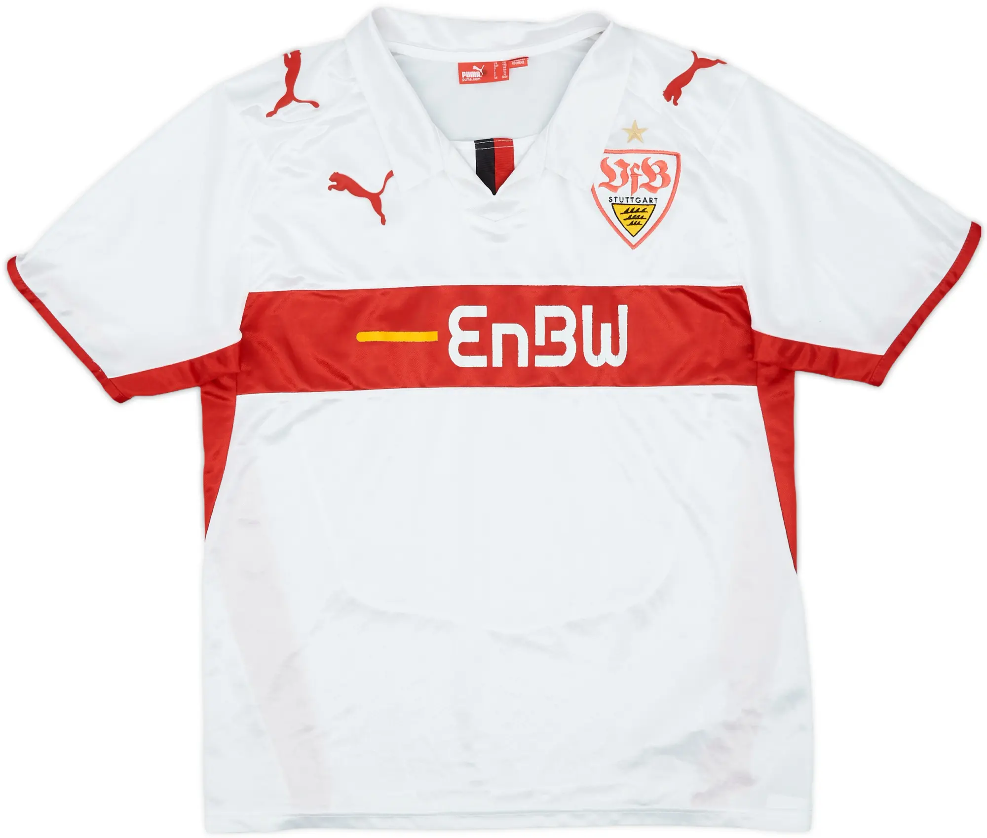 Puma Stuttgart Boys SS Home Shirt 2008/09