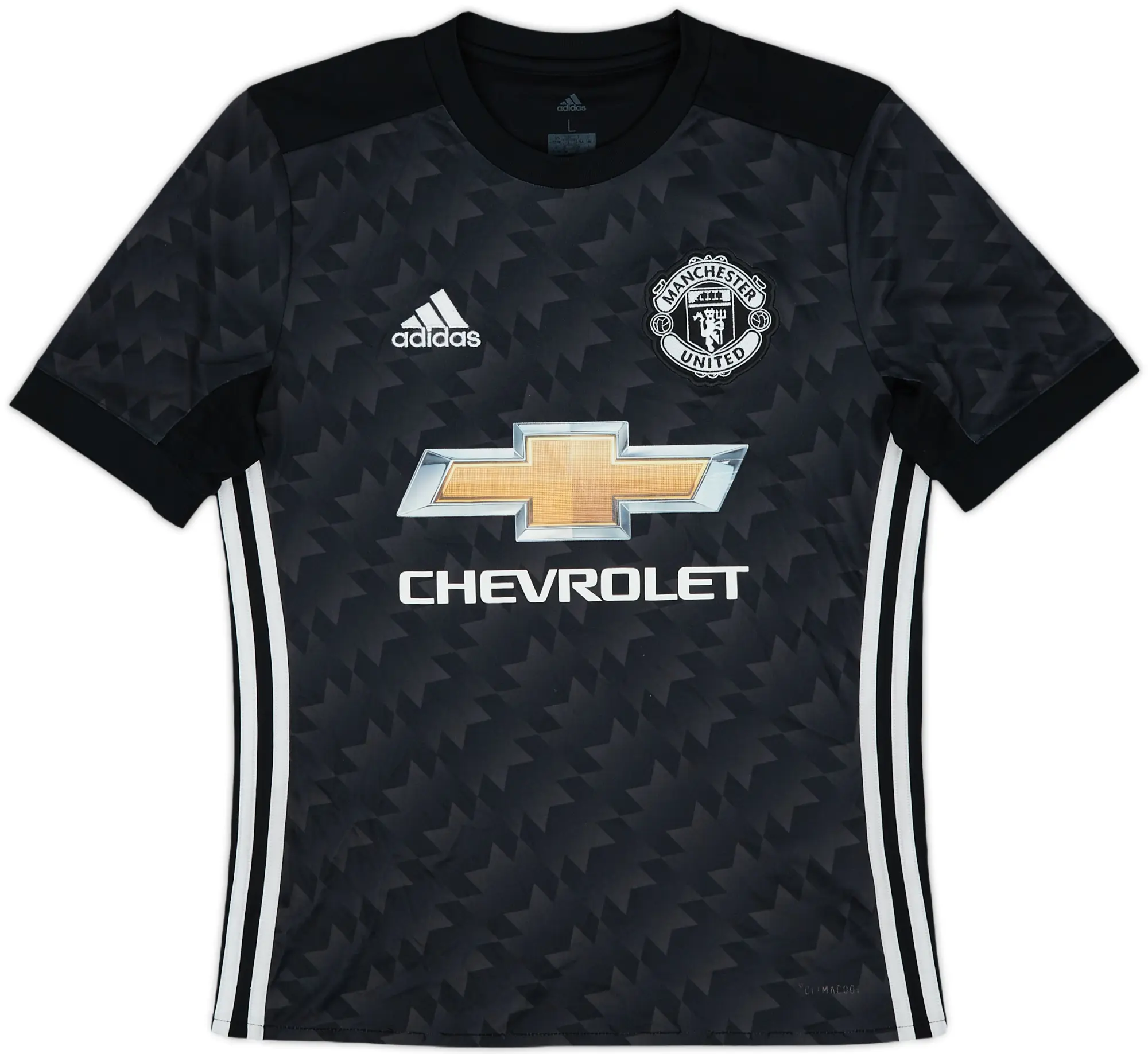 2017-18 Manchester United Away Shirt - 7/10 - (L.Boys)