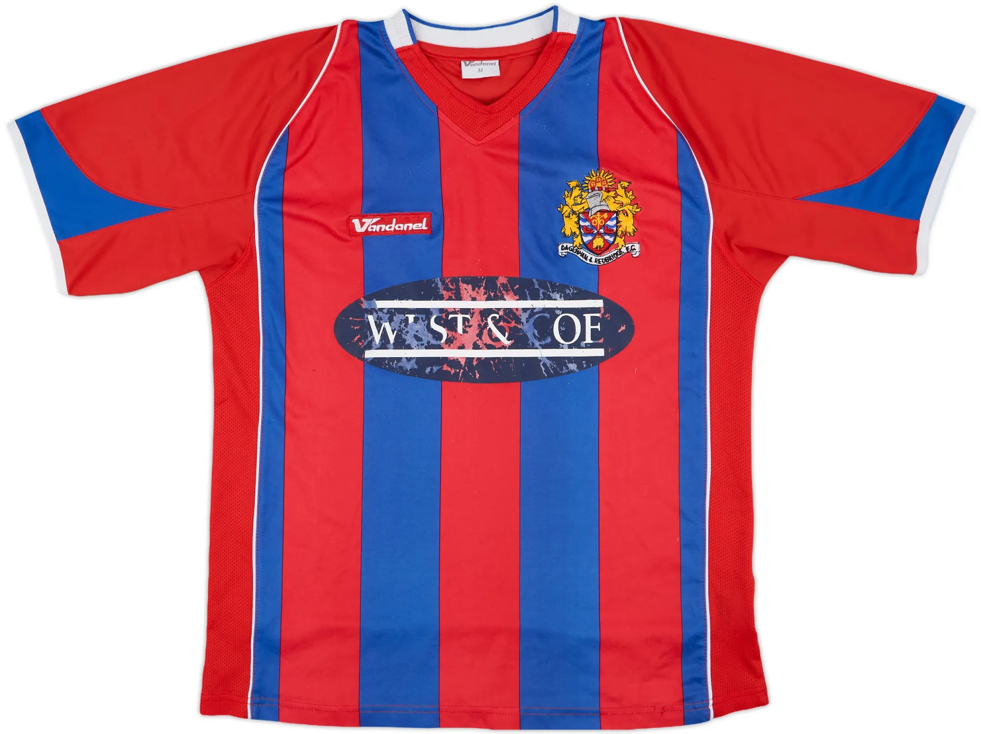 Home Dagenham and Redbridge Mens SS Home Shirt 2007/09