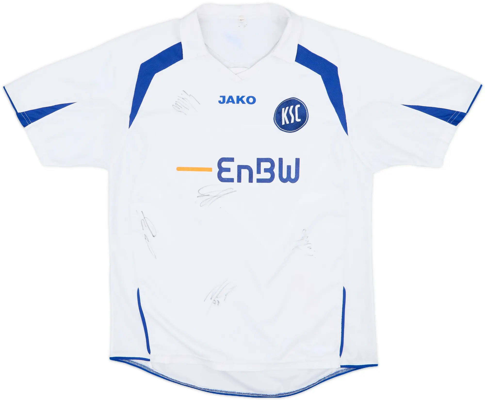2006-07 Karlsruher 'Signed' Away Shirt - 6/10 - (M)