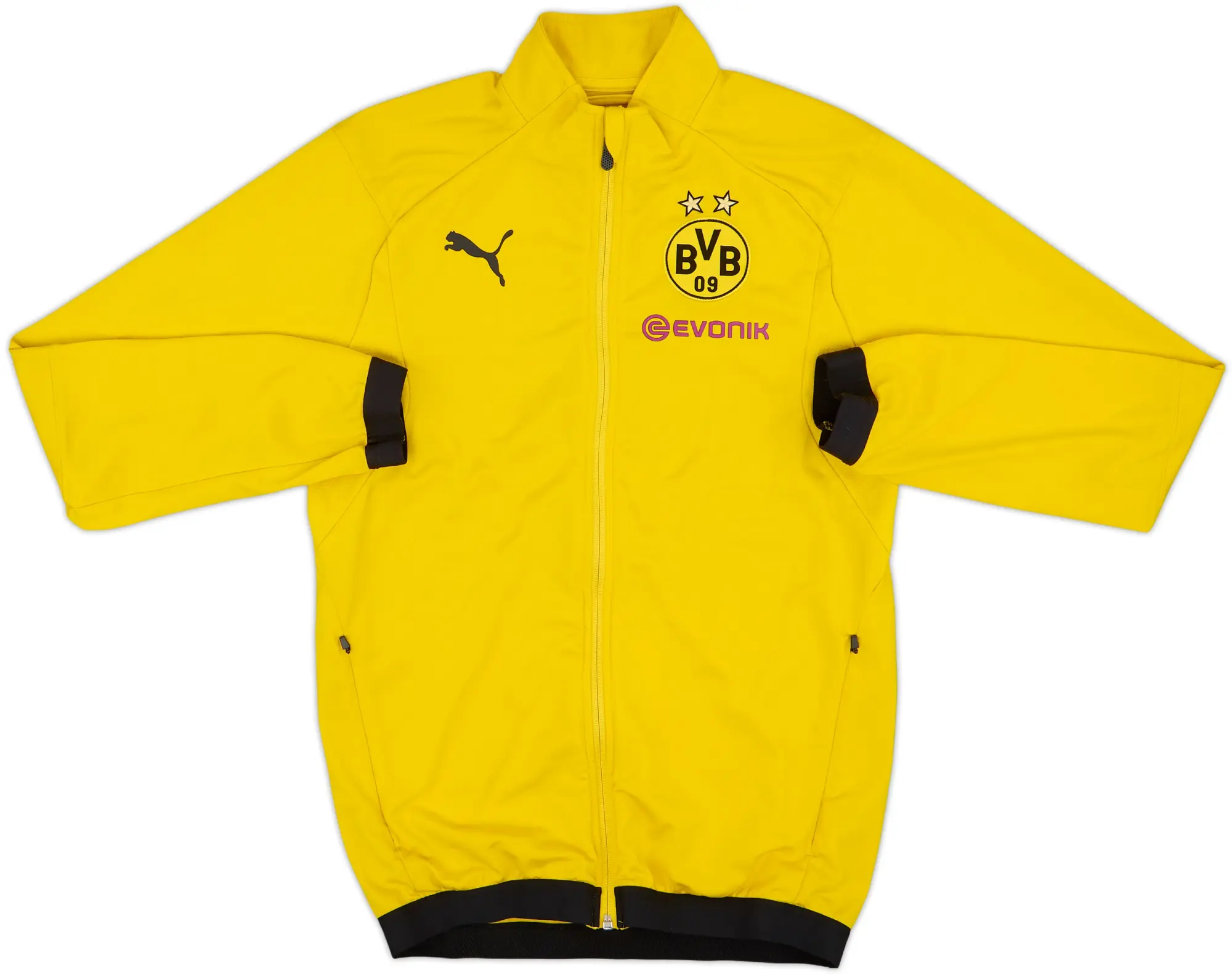 2017-18 Borussia Dortmund Puma Track Jacket - 7/10 - (XL.Boys)