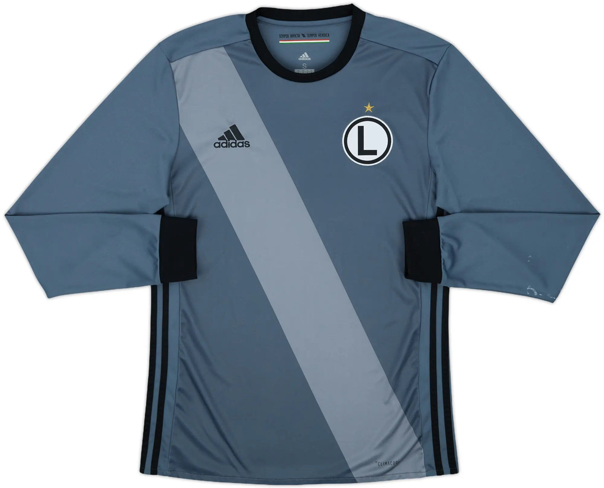 2017-18 Legia Warsaw Away L/S Shirt - 7/10 - (S)
