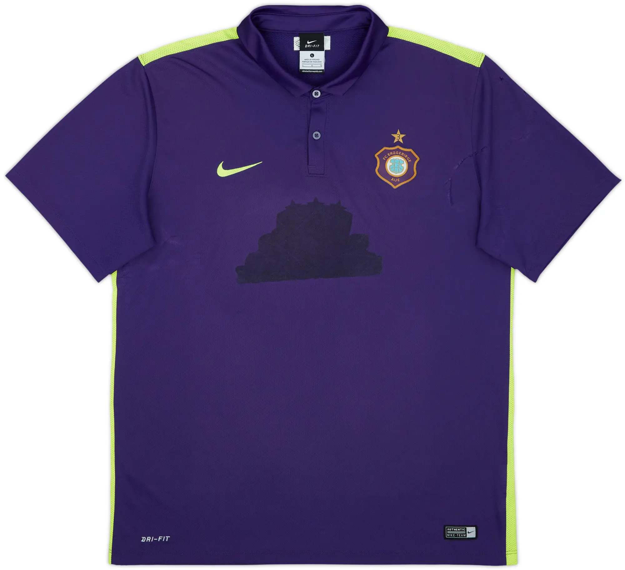 Nike Erzgebirge Mens SS Home Shirt 2015/16