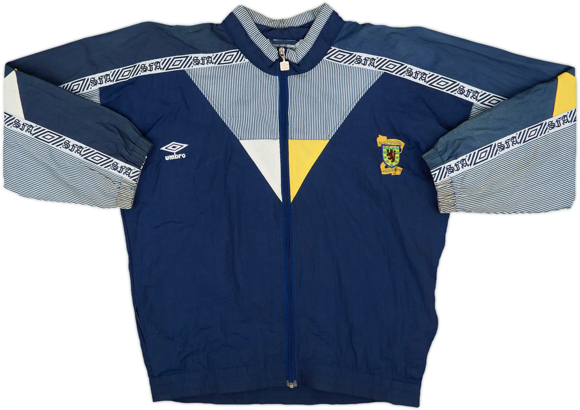 1991-92 Scotland Umbro Track Jacket - 6/10 - (M)