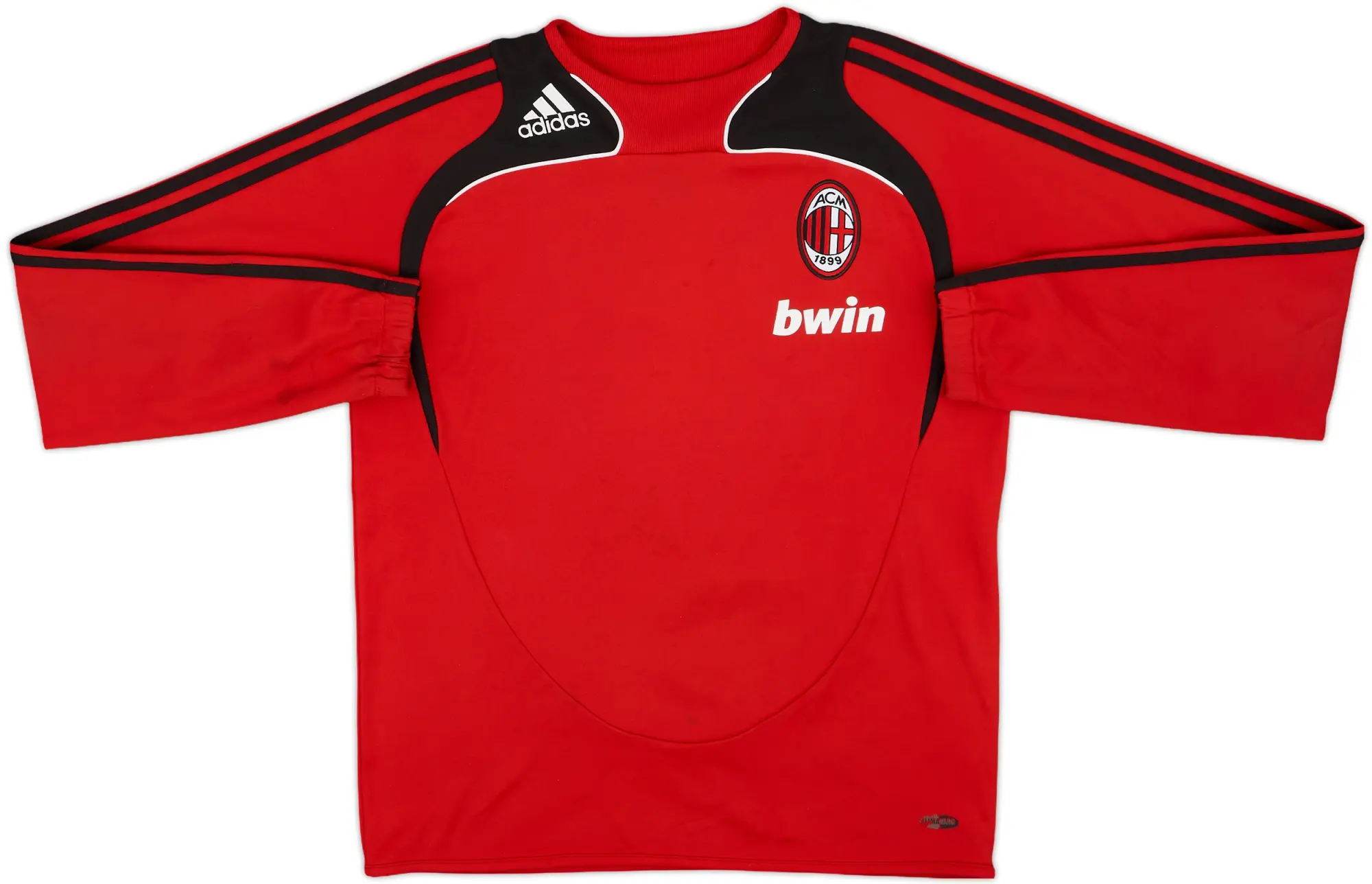 2008-09 AC Milan adidas Sweat Top - 6/10 - (M)
