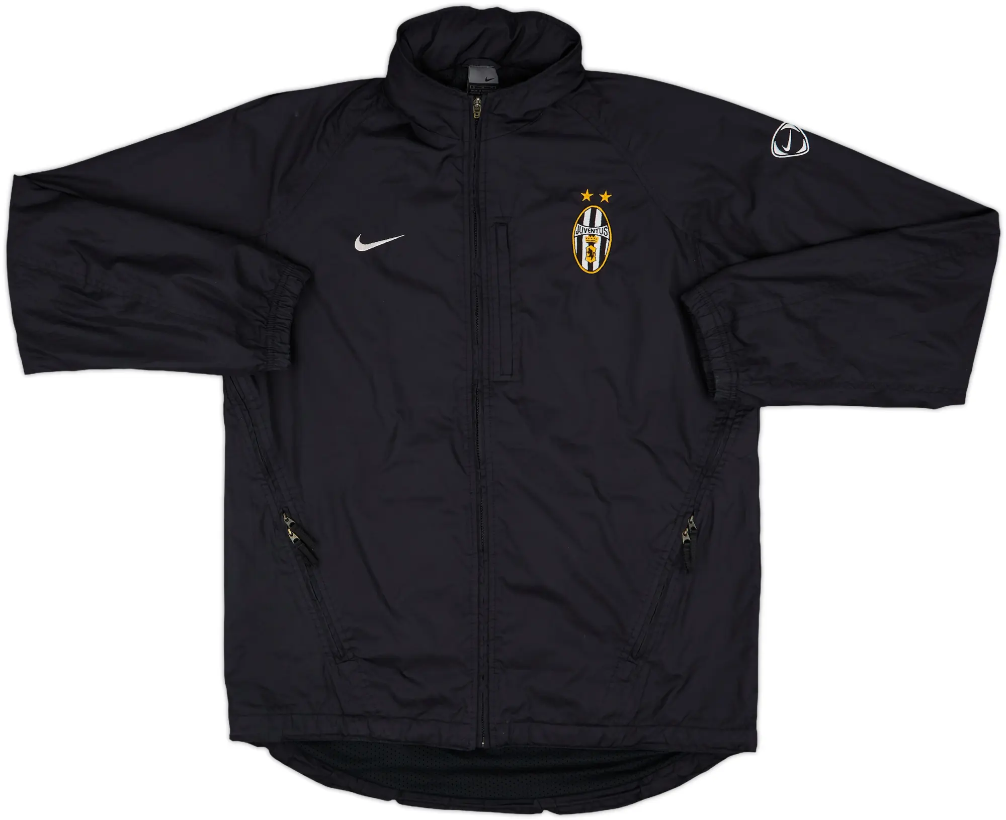 2003-04 Juventus Nike Hooded Rain Jacket - 6/10 - (M)