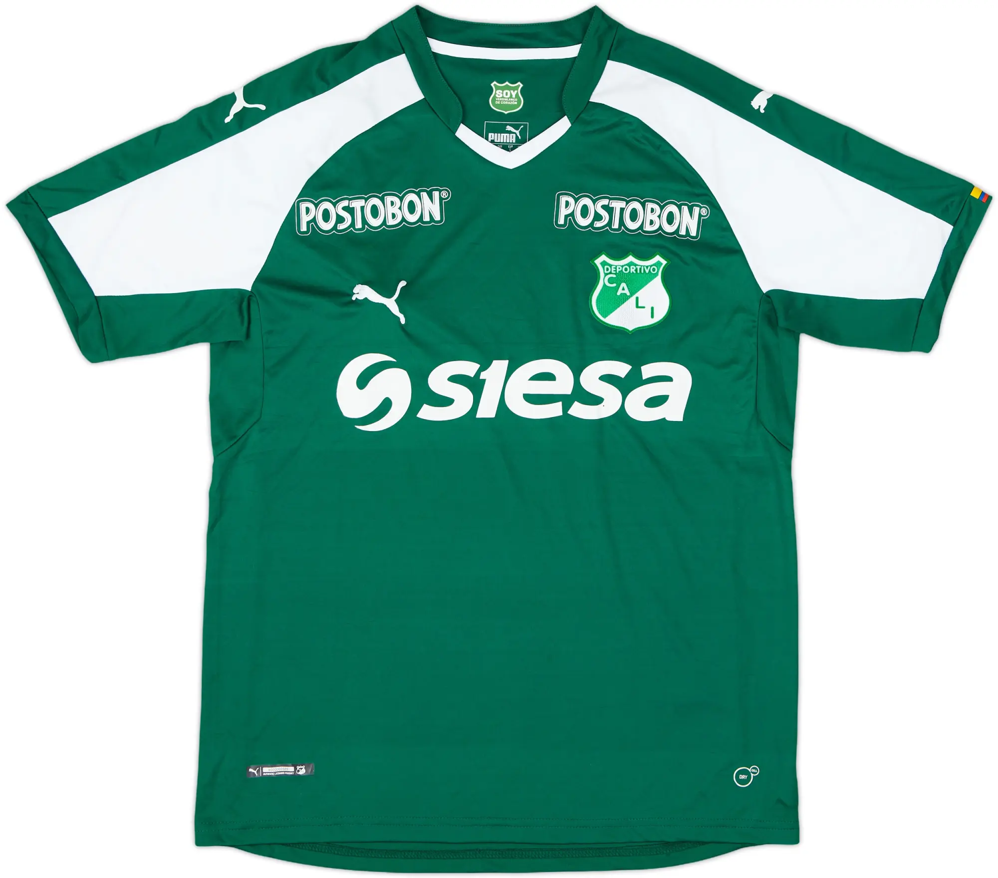 2018 Deportivo Cali Home Shirt - 7/10 - (L)