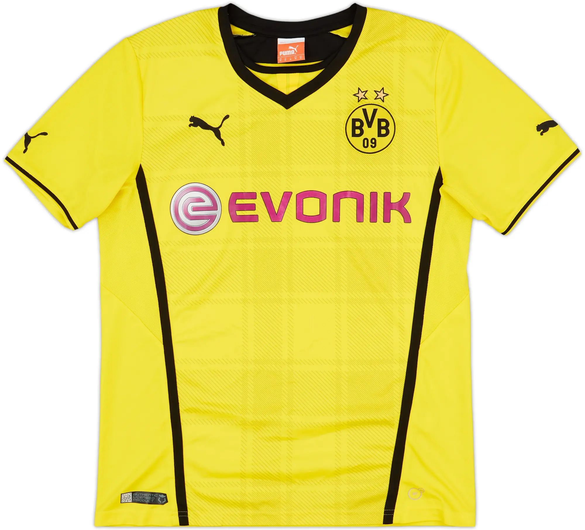 2013-14 Borussia Dortmund Home Shirt - 8/10 - (M)