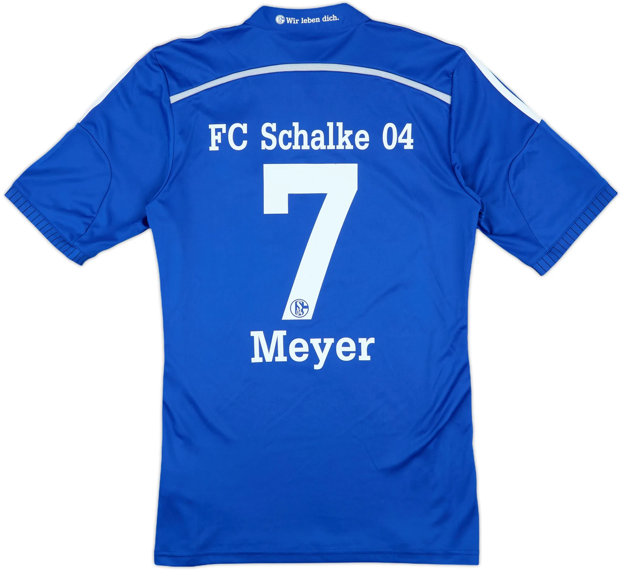 adidas Schalke 04 Mens SS Home Shirt 2014/16