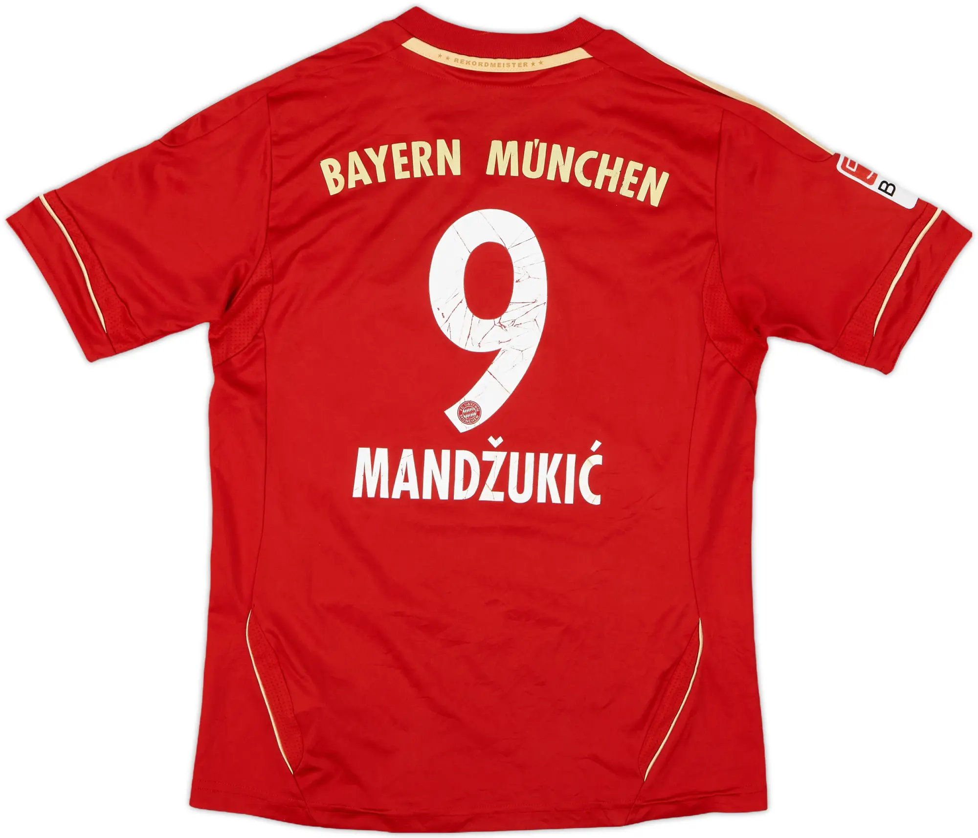 adidas Bayern Munich Boys SS Home Shirt 2012/13
