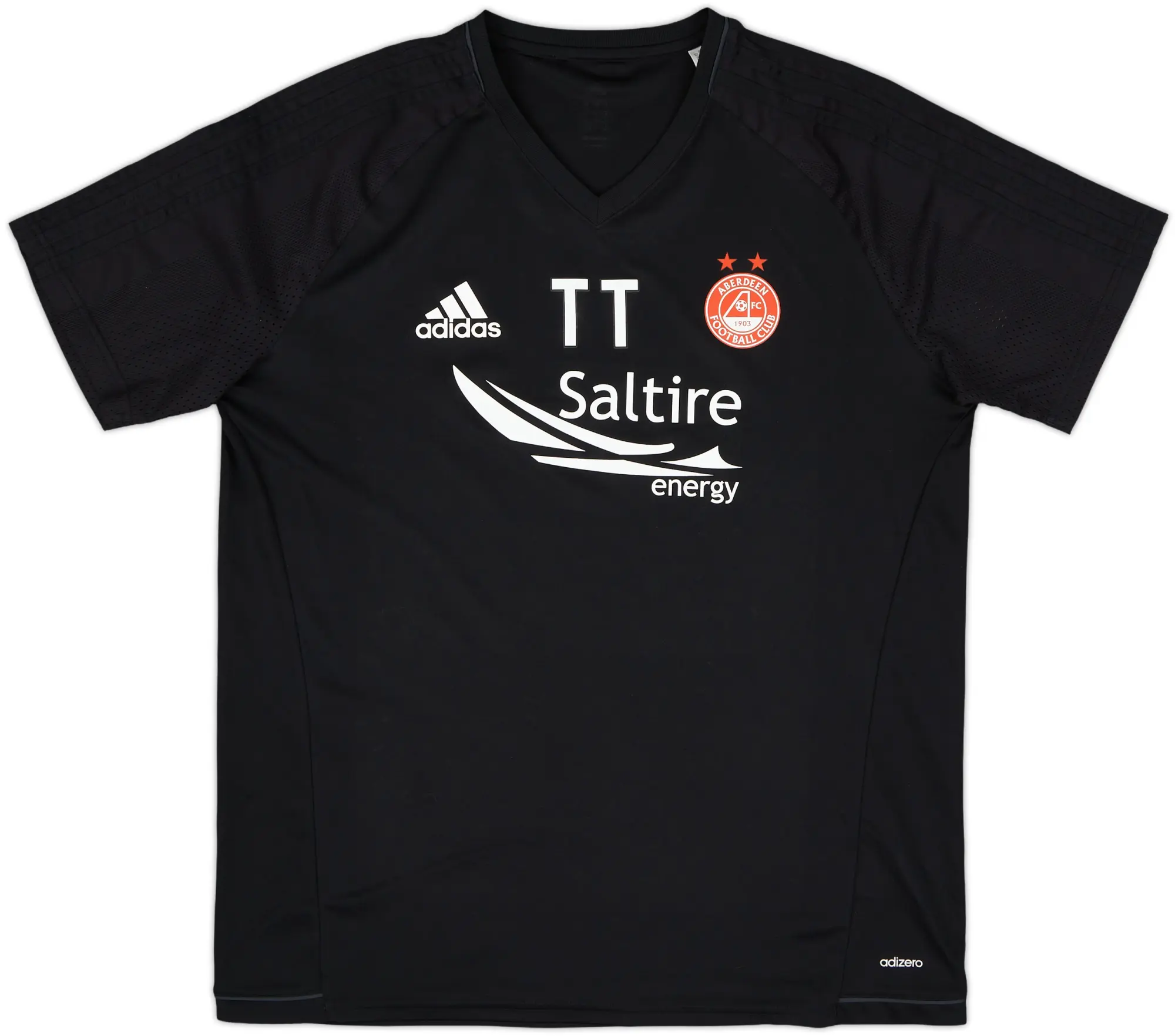 2017-18 Aberdeen adidas Staff Issue Training Shirt TT - 7/10 - (L)
