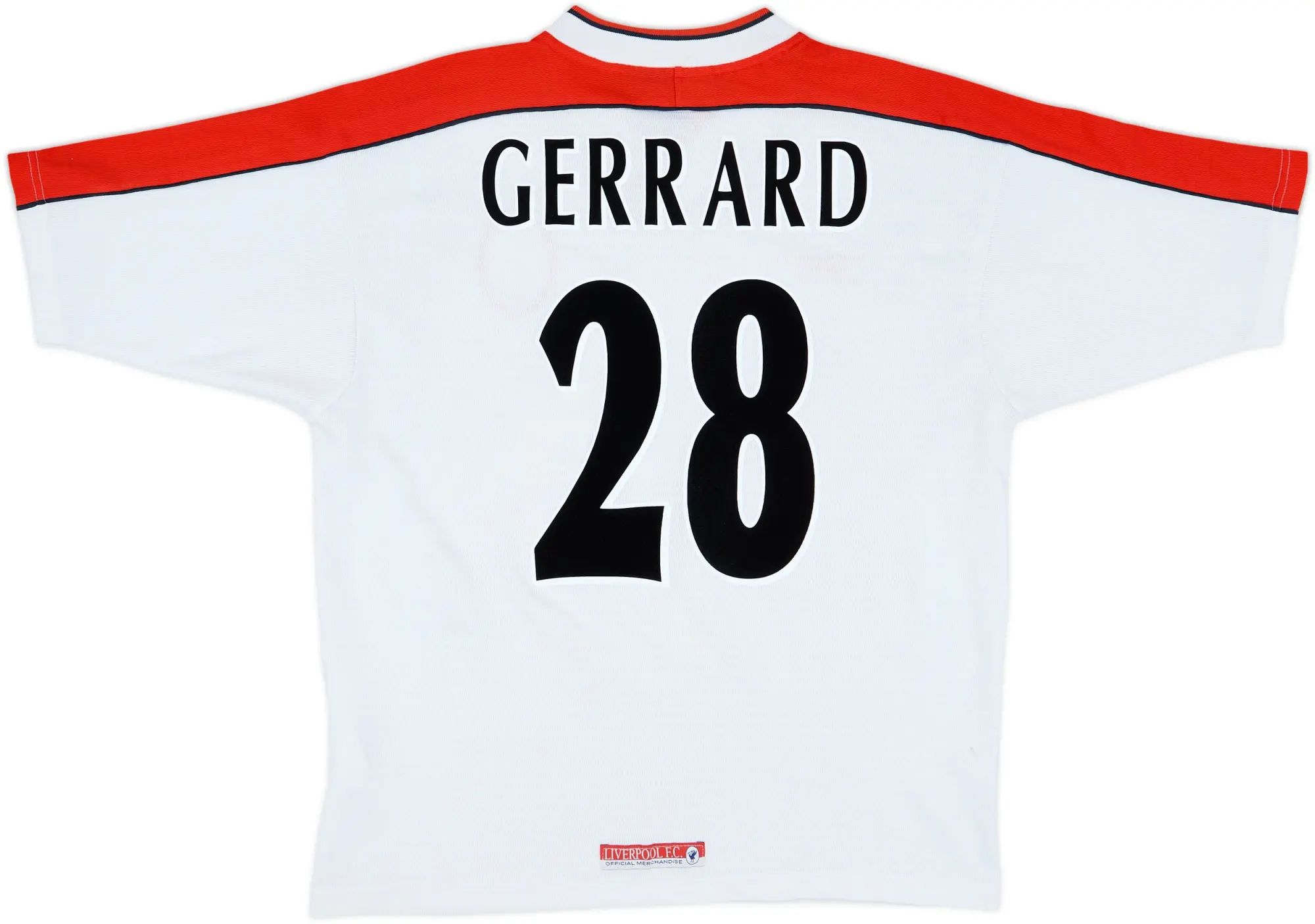 1998-99 Liverpool Away Shirt Gerrard #28 - 5/10 - (L)