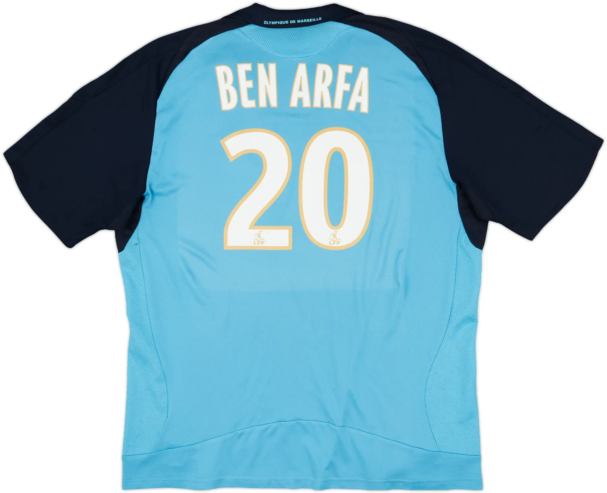 2008-09 Olympique Marseille Away Shirt Ben Arfa #20 - 6/10 - (XXL)