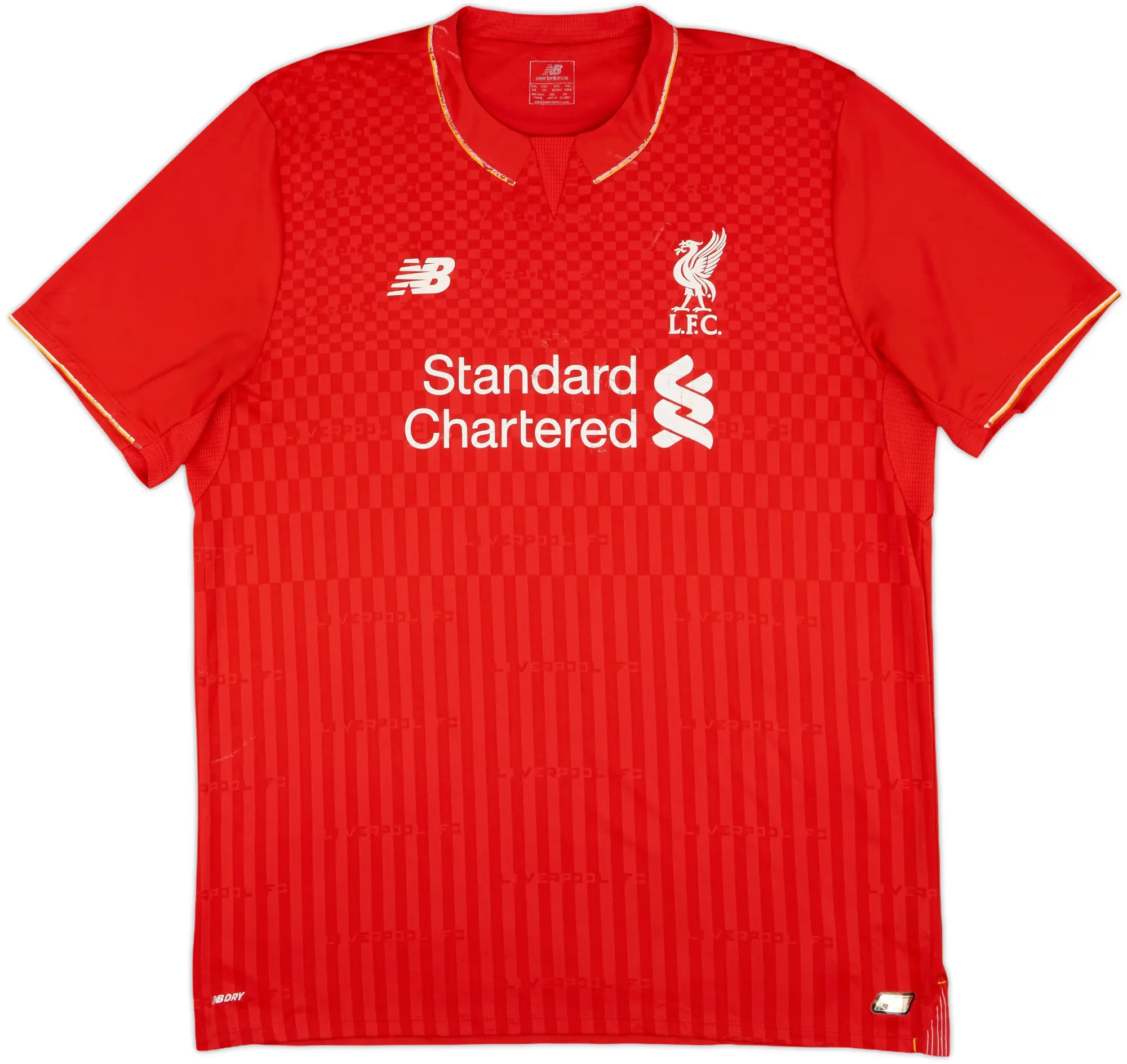 2015-16 Liverpool Home Shirt - 4/10 - (XXL)