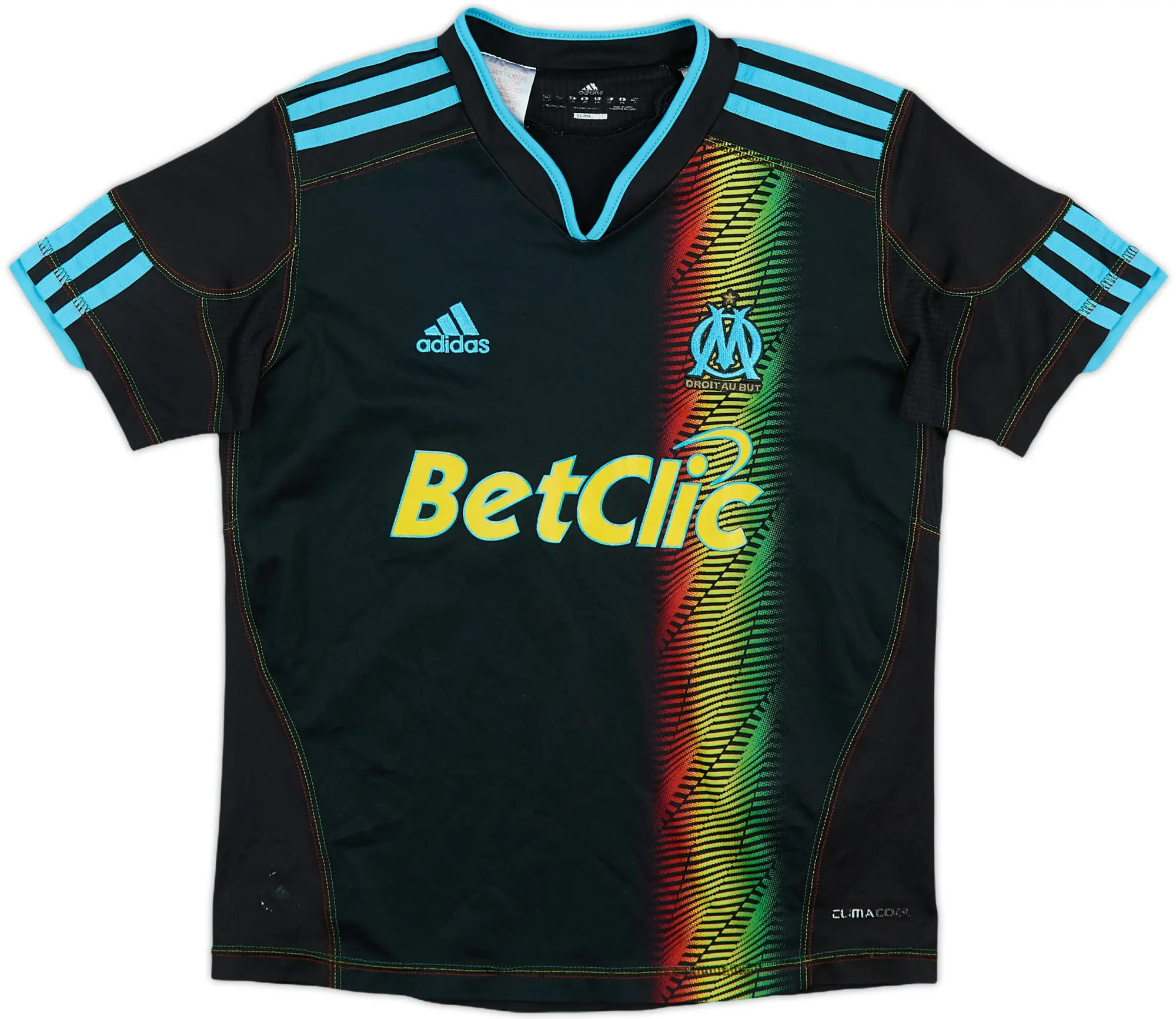 2010-11 Olympique Marseille Third Shirt - 6/10 - (L.Boys)