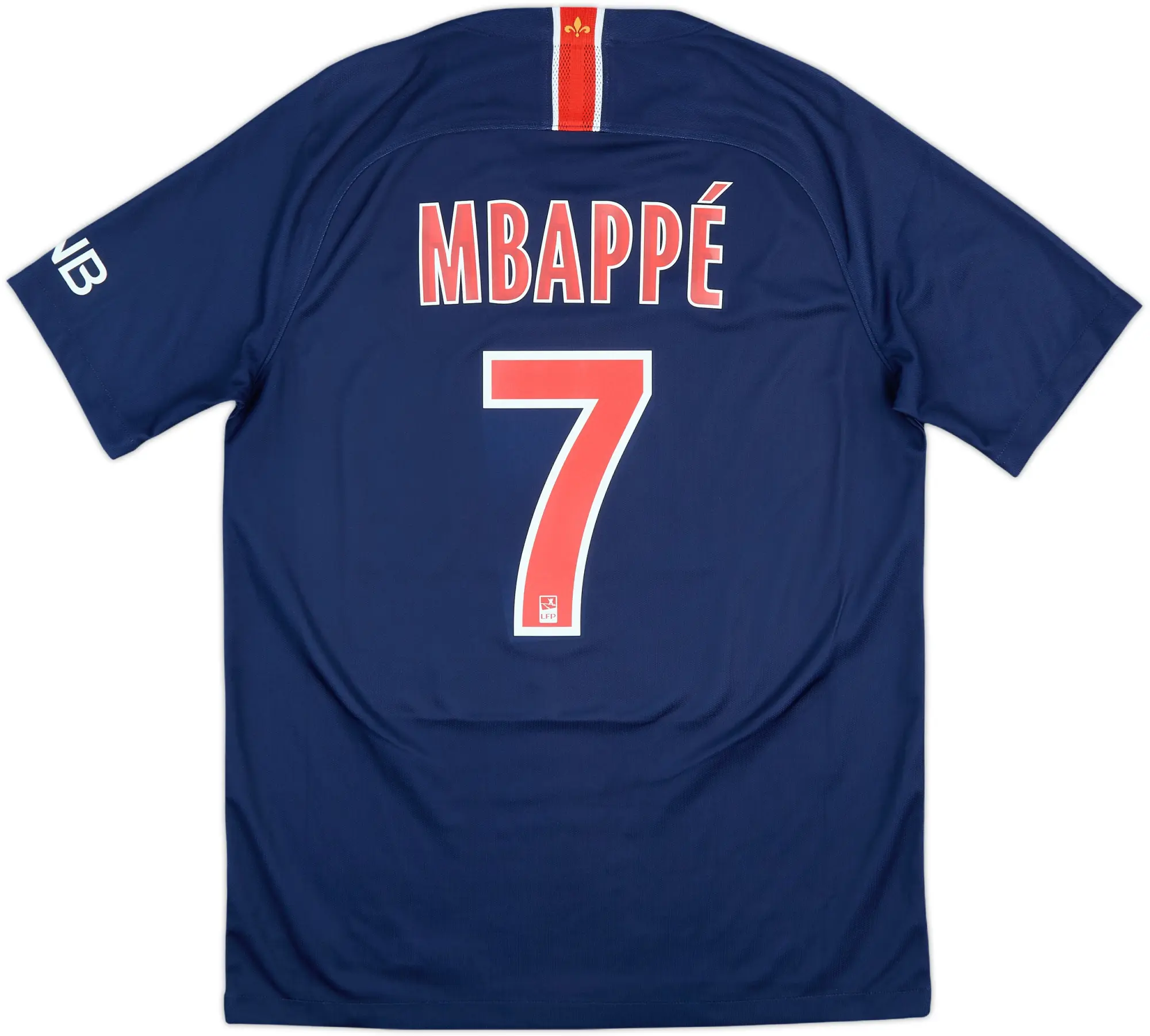 2018-19 Paris Saint-Germain Home Shirt Mbappe #7 - 10/10 - (M)