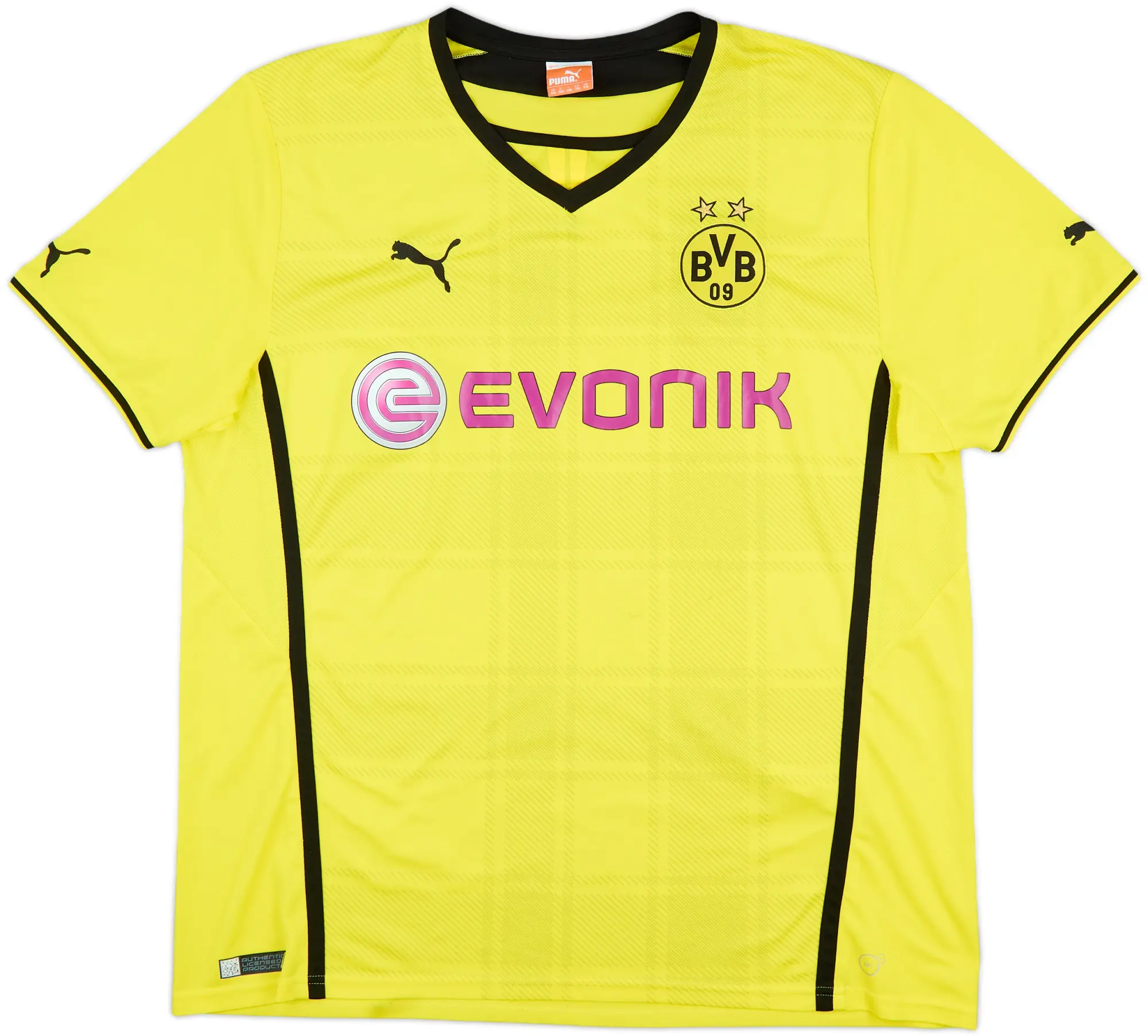 2013-14 Borussia Dortmund Home Shirt - 8/10 - (XXL)