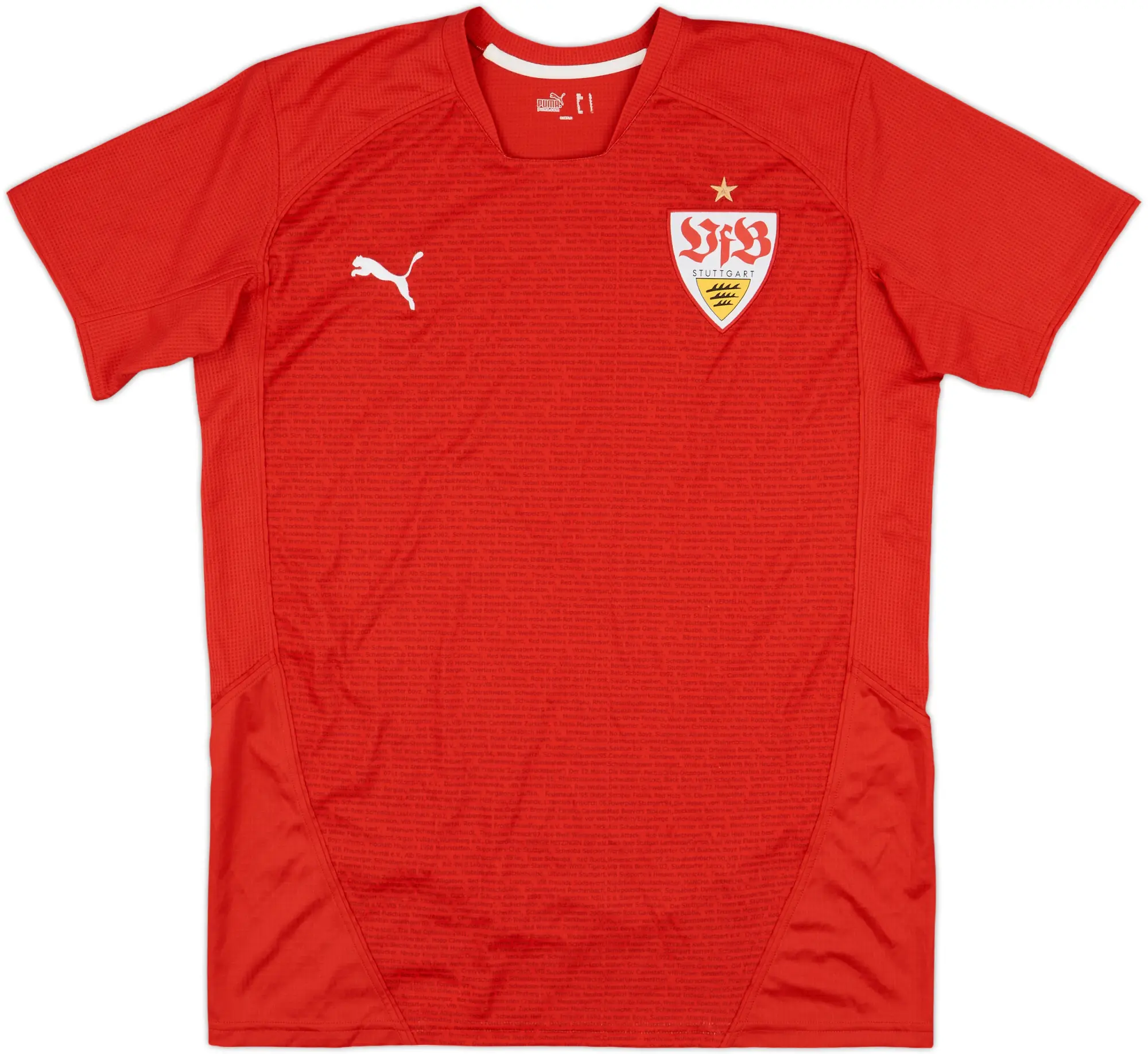 Puma Stuttgart Mens SS Home Shirt 2008/09