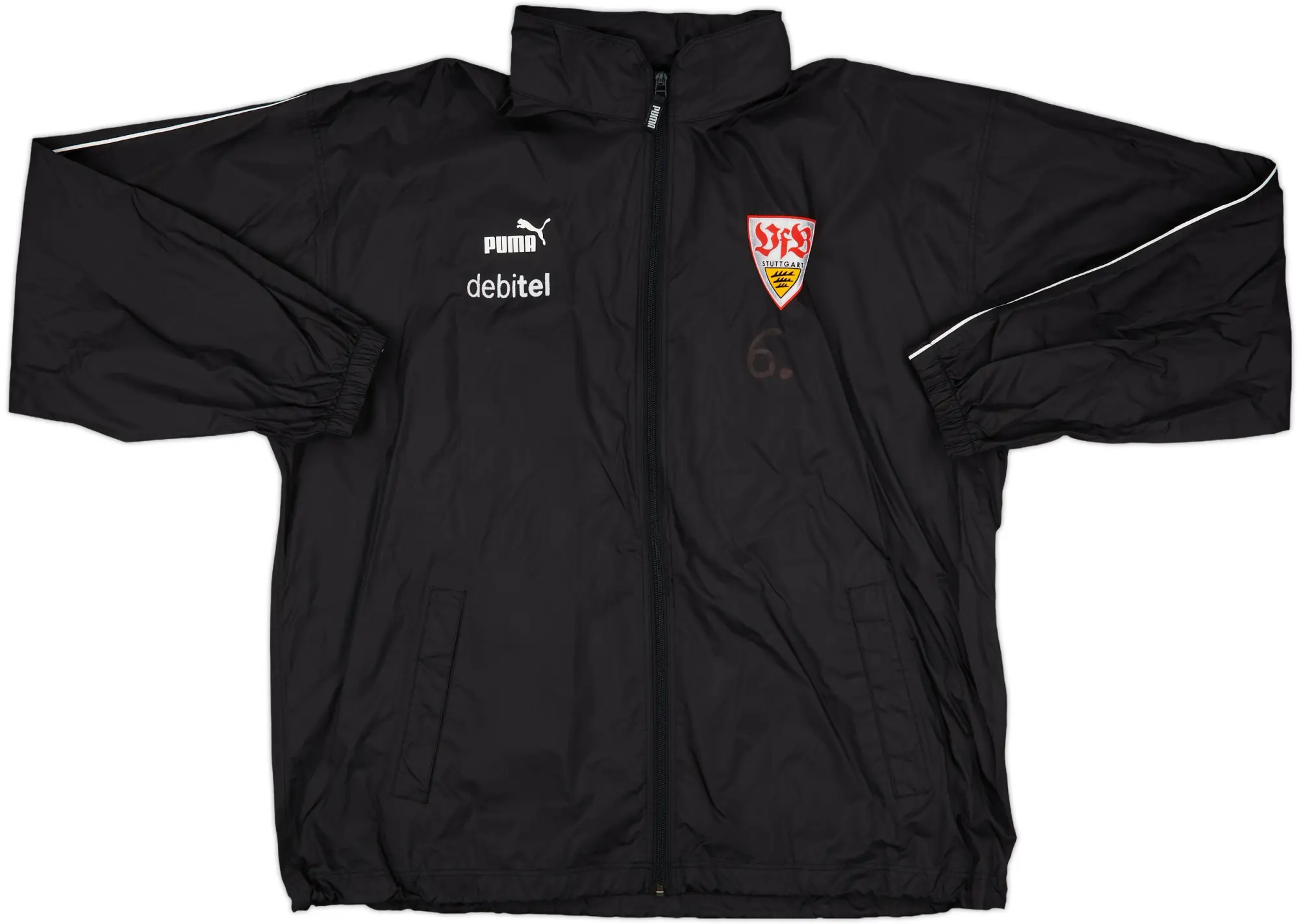 2003-04 Stuttgart Puma Hooded Rain Jacket - 7/10 - (XL)