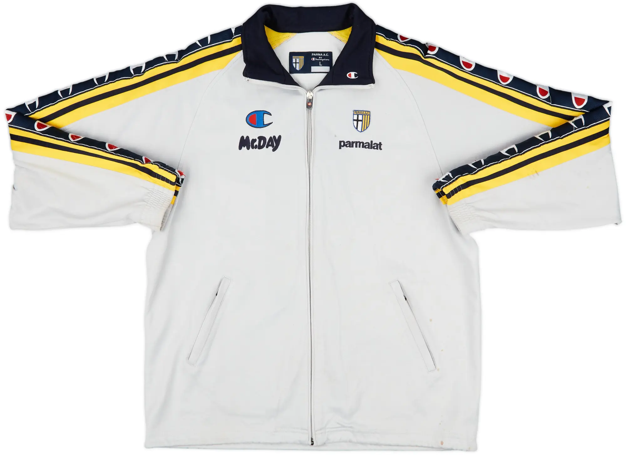 2001-02 Parma Champion Track Jacket - 8/10 - (L)
