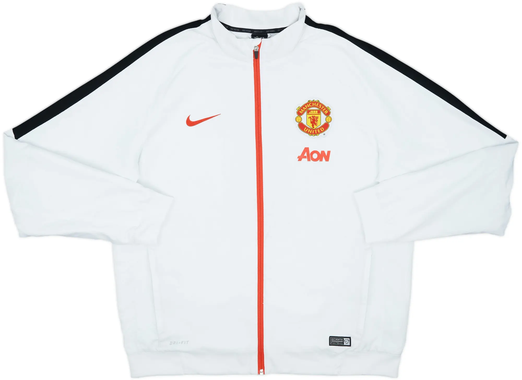 2015-16 Manchester United Nike Track Jacket - 8/10 - (XL)