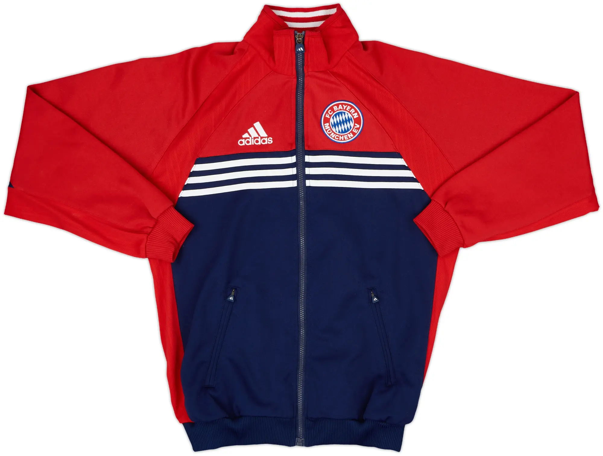 1998-00 Bayern Munich adidas Track Jacket - 8/10 - (XL.Boys)