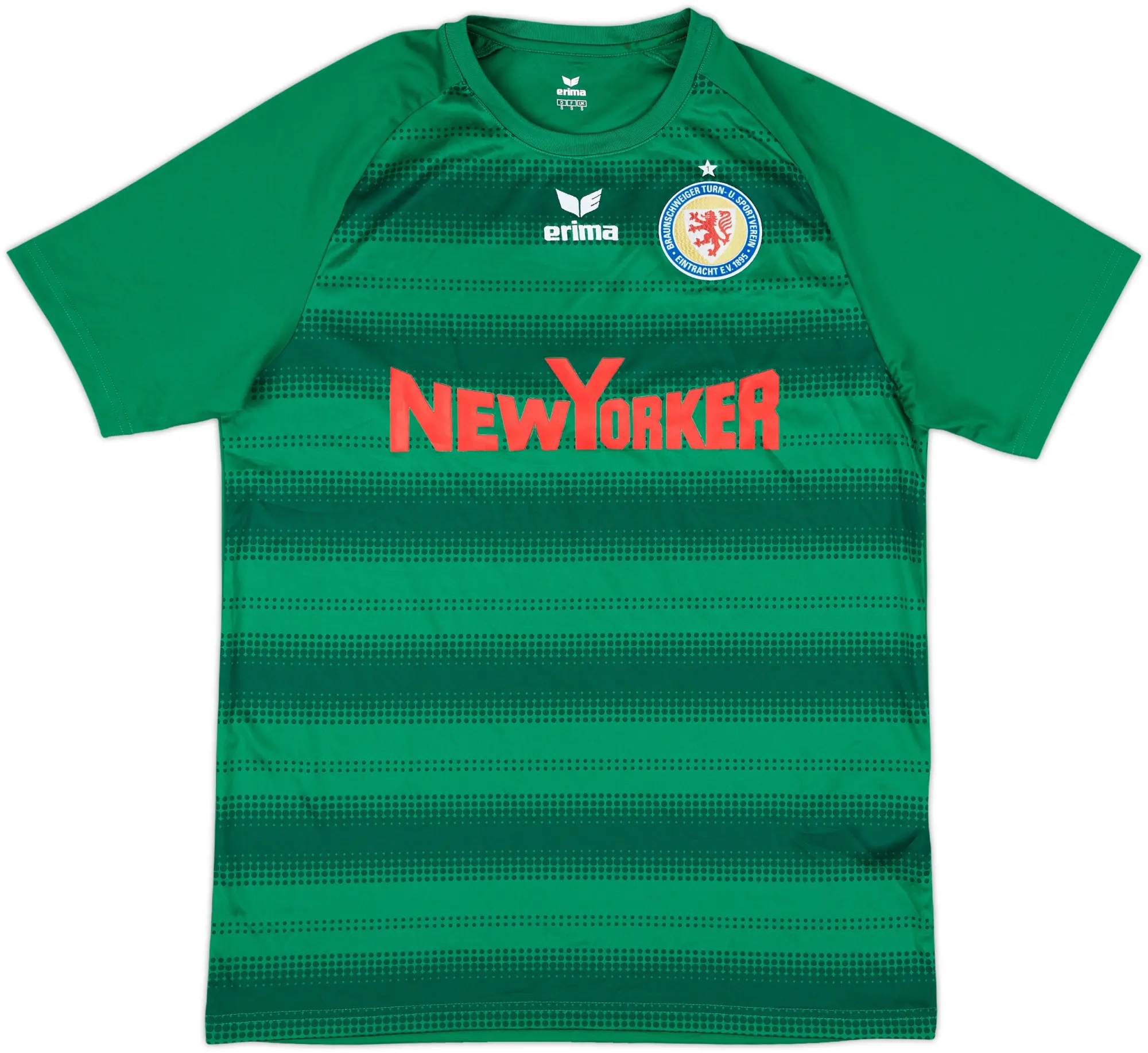 2019-20 Eintracht Braunschweig GK S/S Shirt - 6/10 - (S)