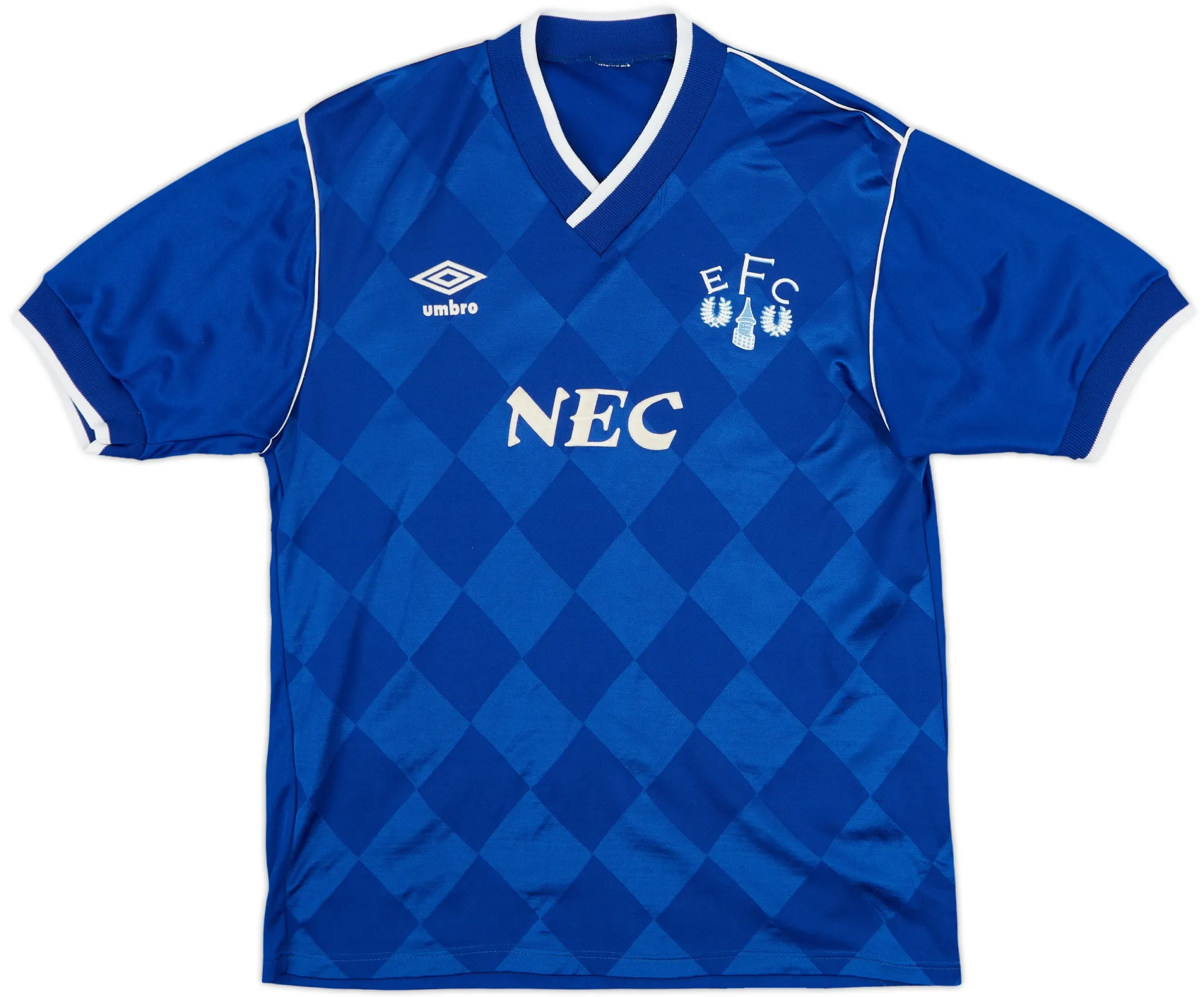 Umbro Everton Mens SS Home Shirt 1986/87