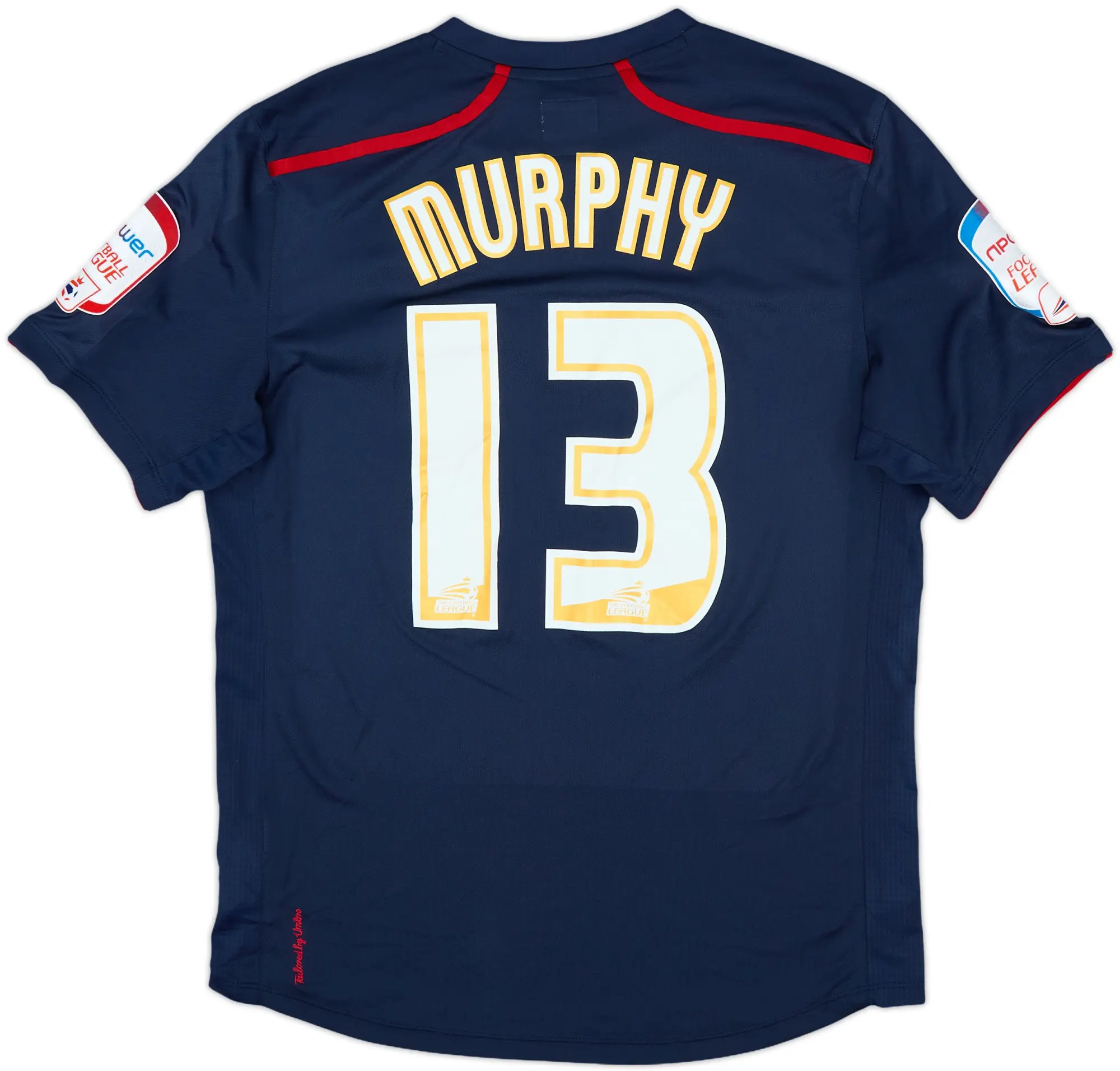 2012-13 Blackburn Match Issue Away Shirt Murphy #13