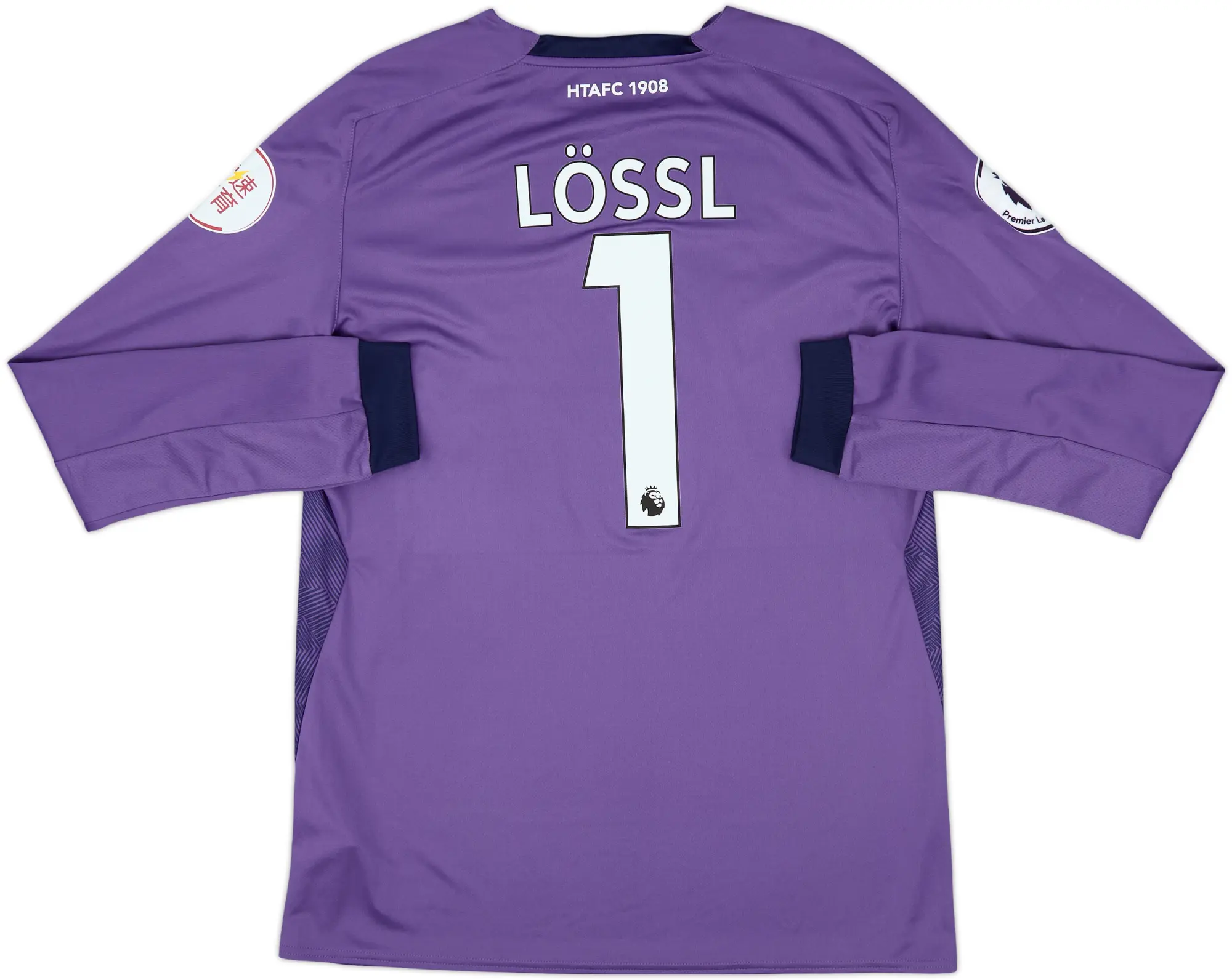 2018-19 Huddersfield Match Issue GK Shirt Lossl #1