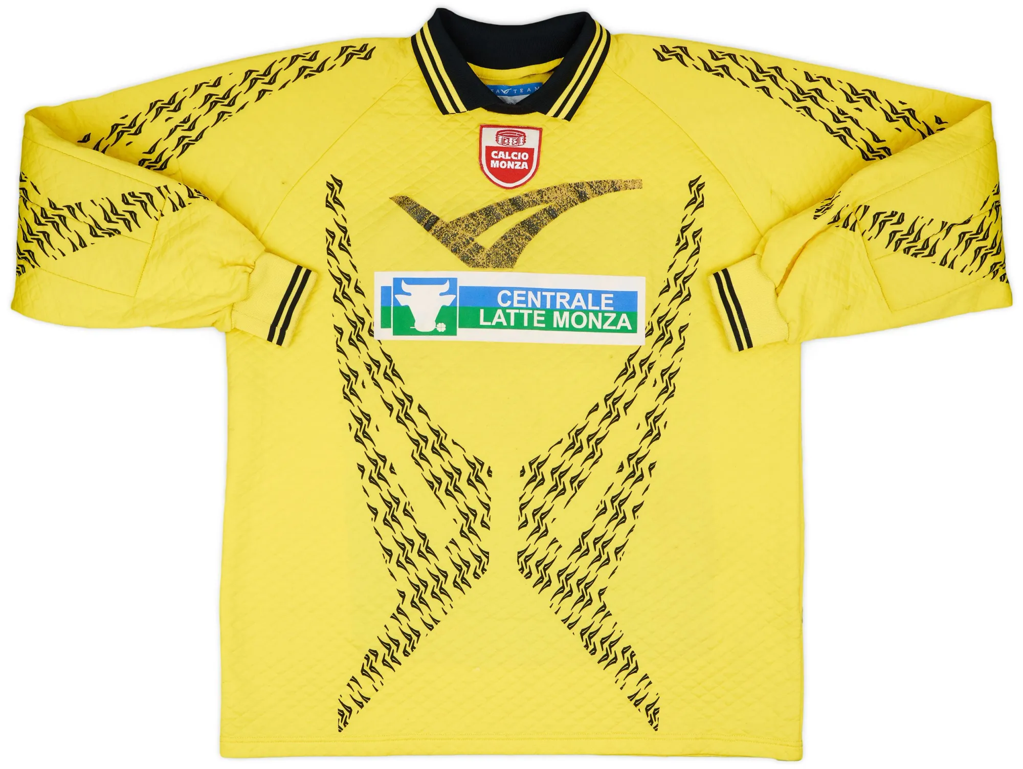 Legea Monza Mens LS Goalkeeper Player Issue Home Shirt 2001/02