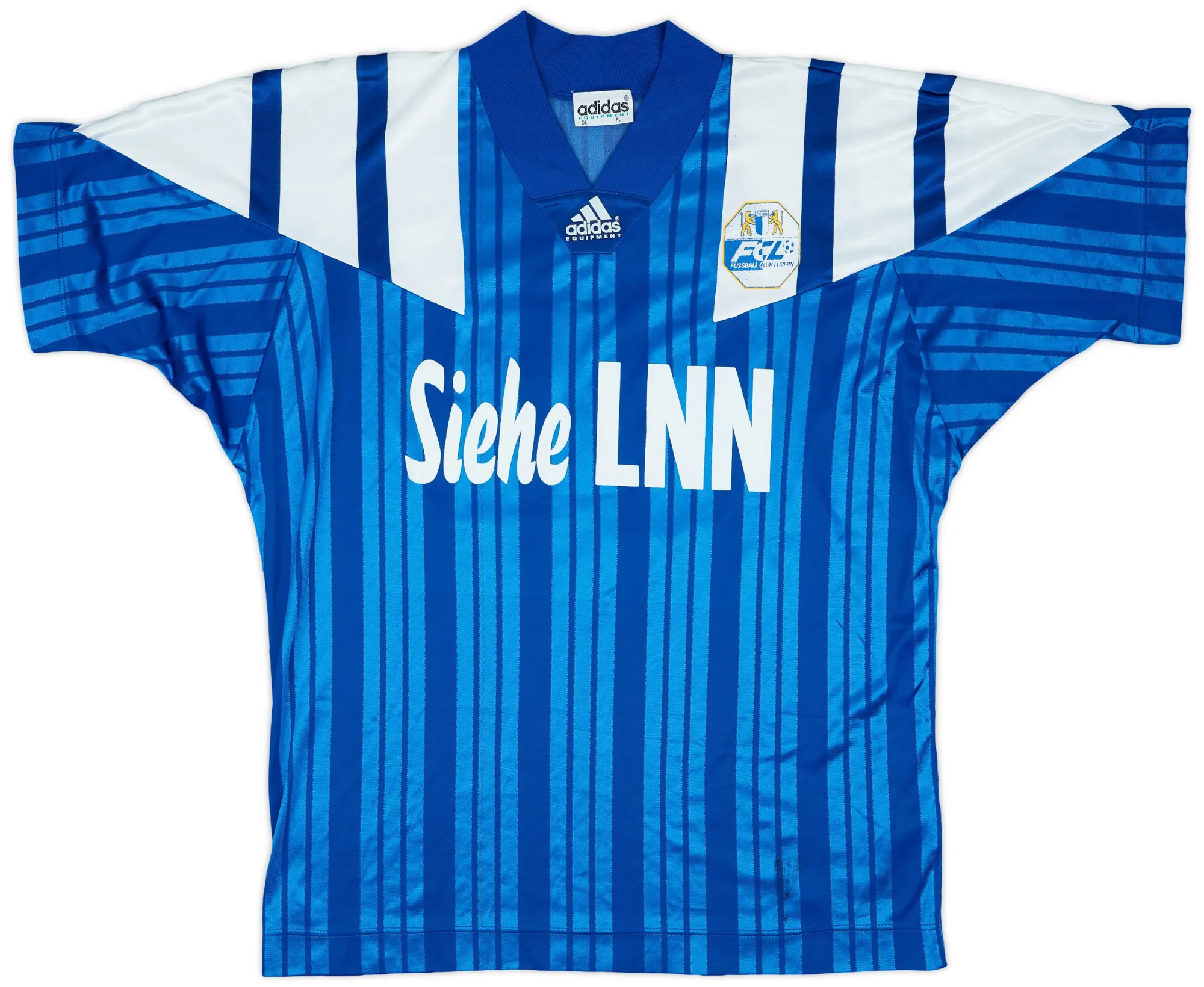adidas Luzern Mens SS Player Issue Home Shirt 1994/95