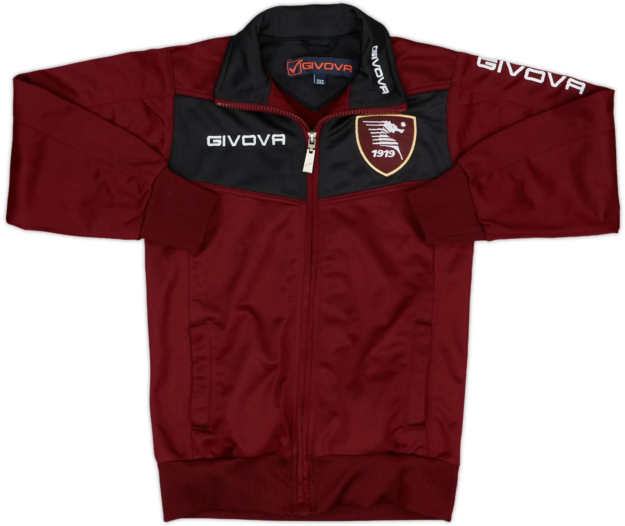 2012-13 Salernitana Givova Track Jacket - 8/10 - (3XS)