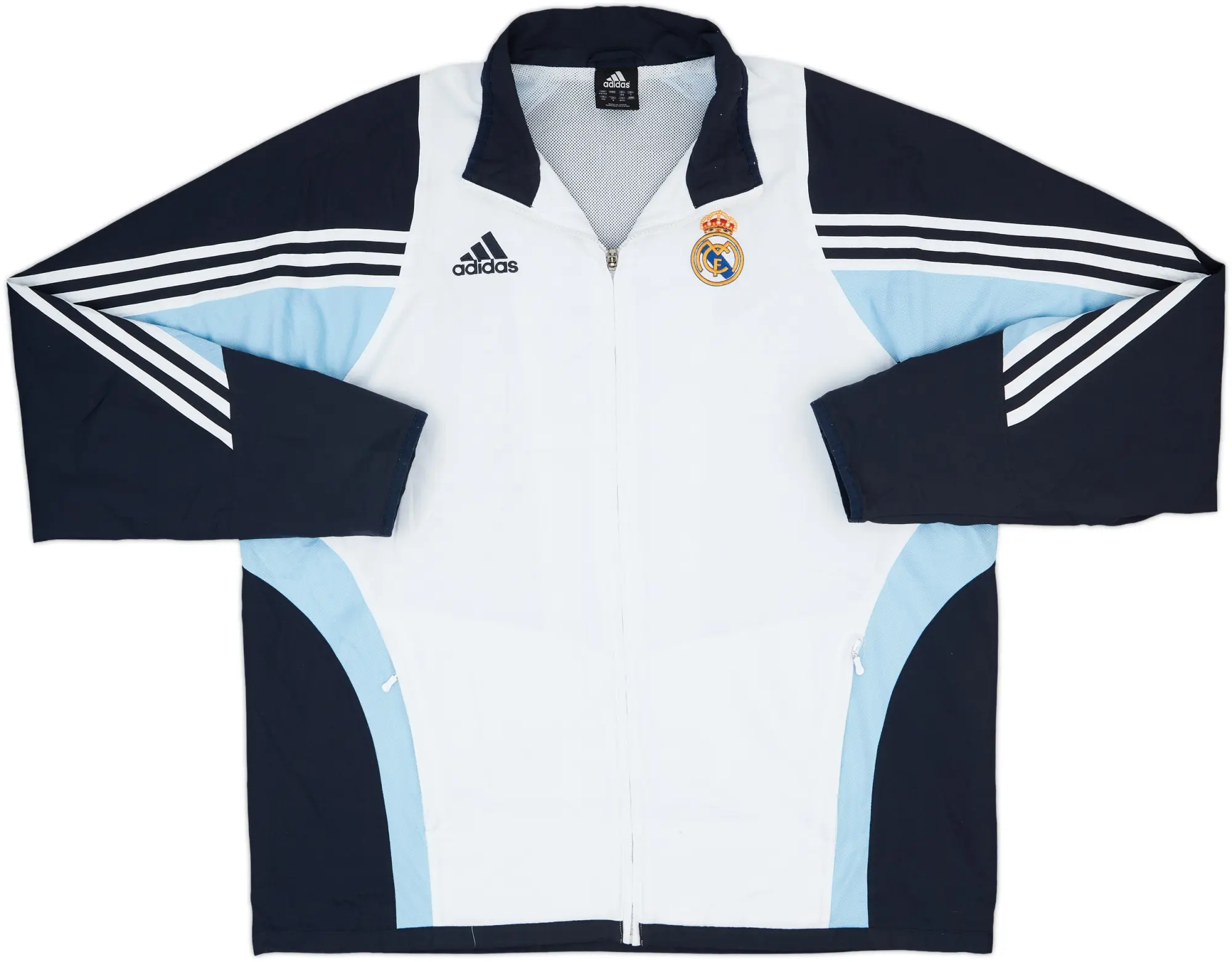 2003-04 Real Madrid adidas Track Jacket - 8/10 - (XL)