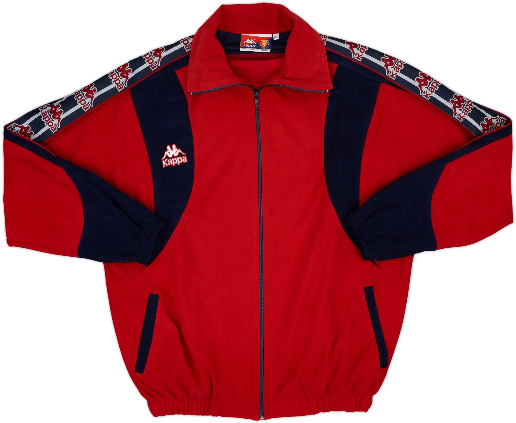 1995-97 Osasuna Kappa Track Jacket - 9/10 - (XXL)