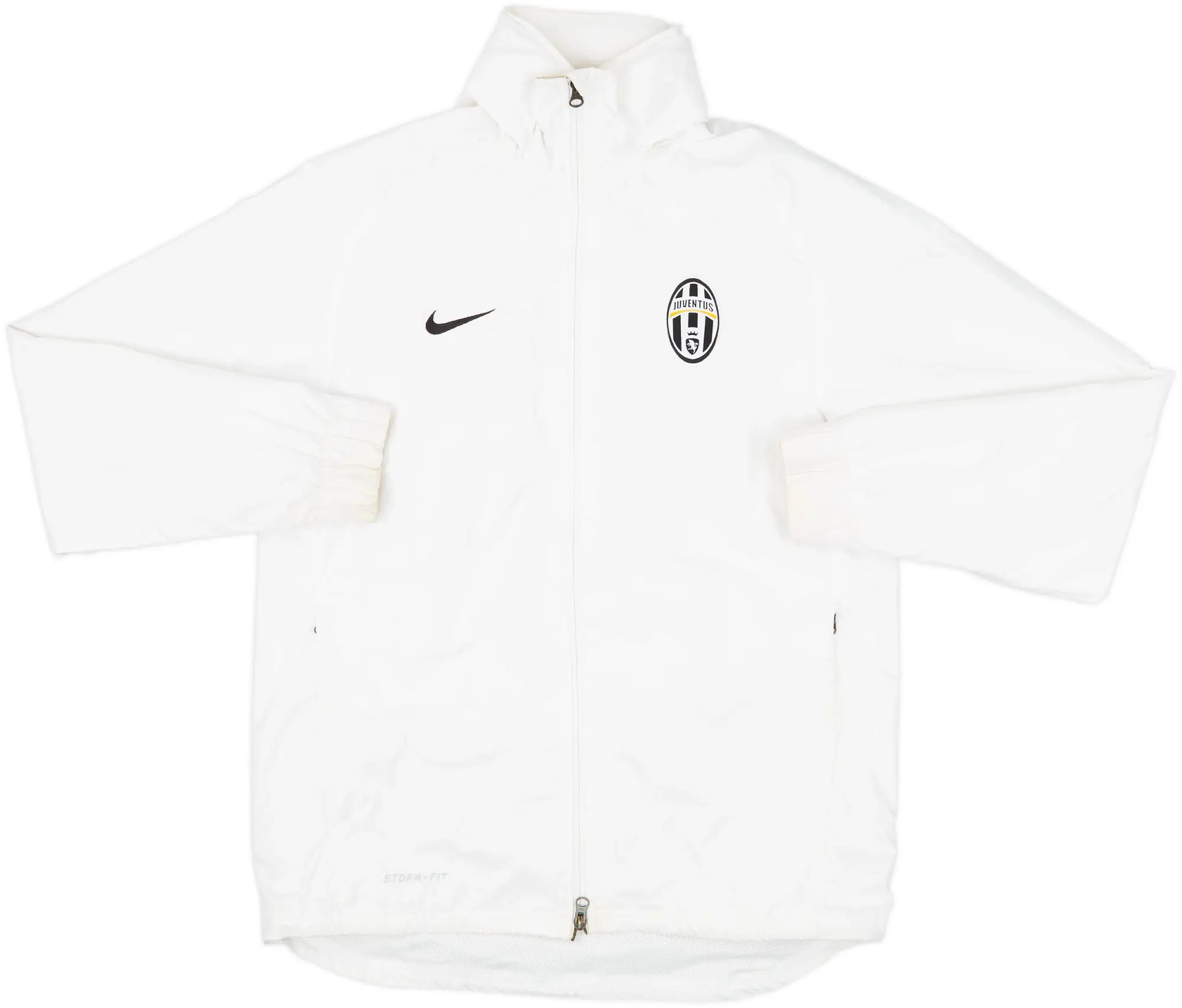 2011-12 Juventus Nike Hooded Rain Jacket - 8/10 - (M)