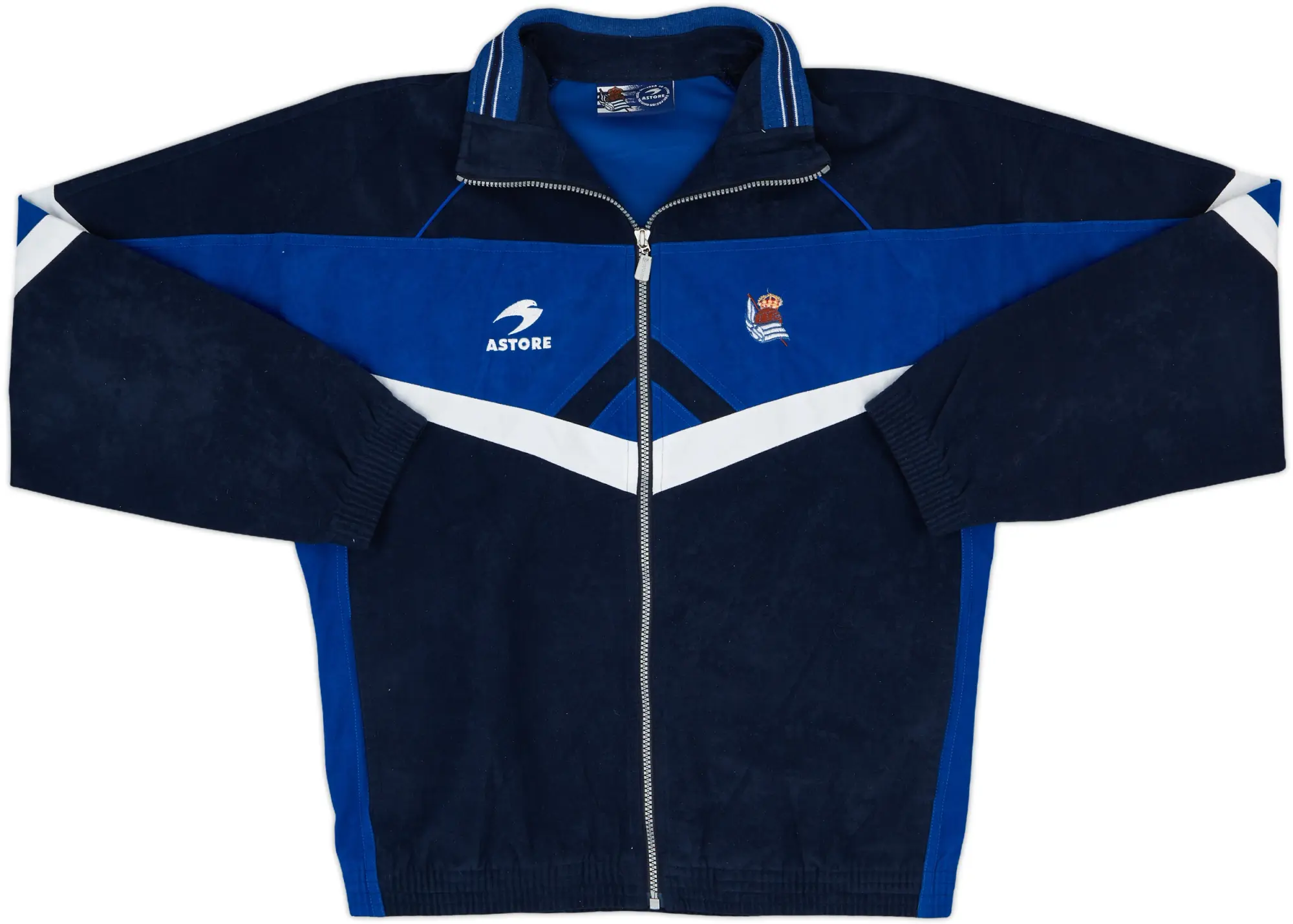 1996-98 Real Sociedad Astore Track Jacket - 8/10 - (M)
