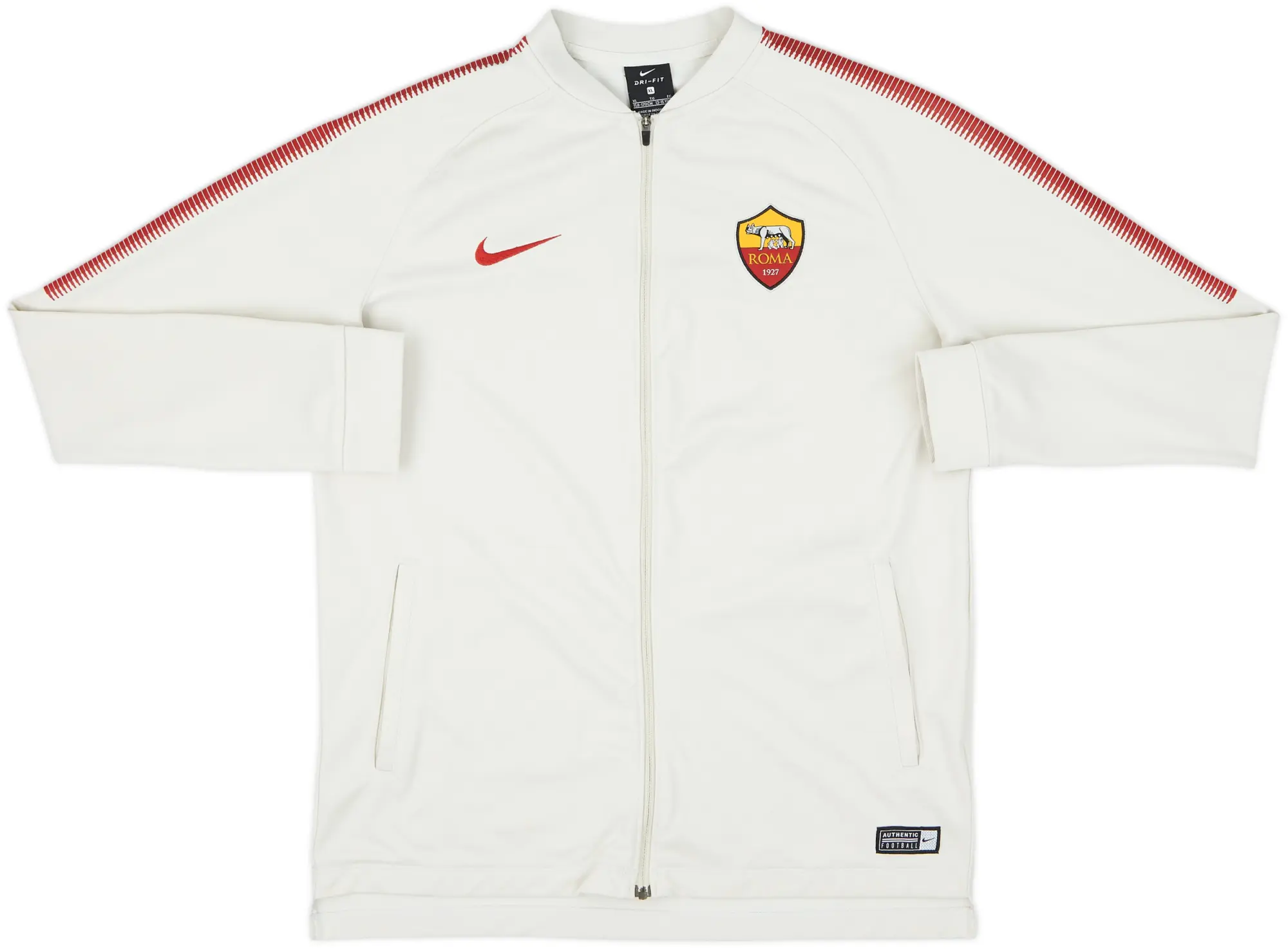 2018-19 Roma Nike Track Jacket - 6/10 - (XL)