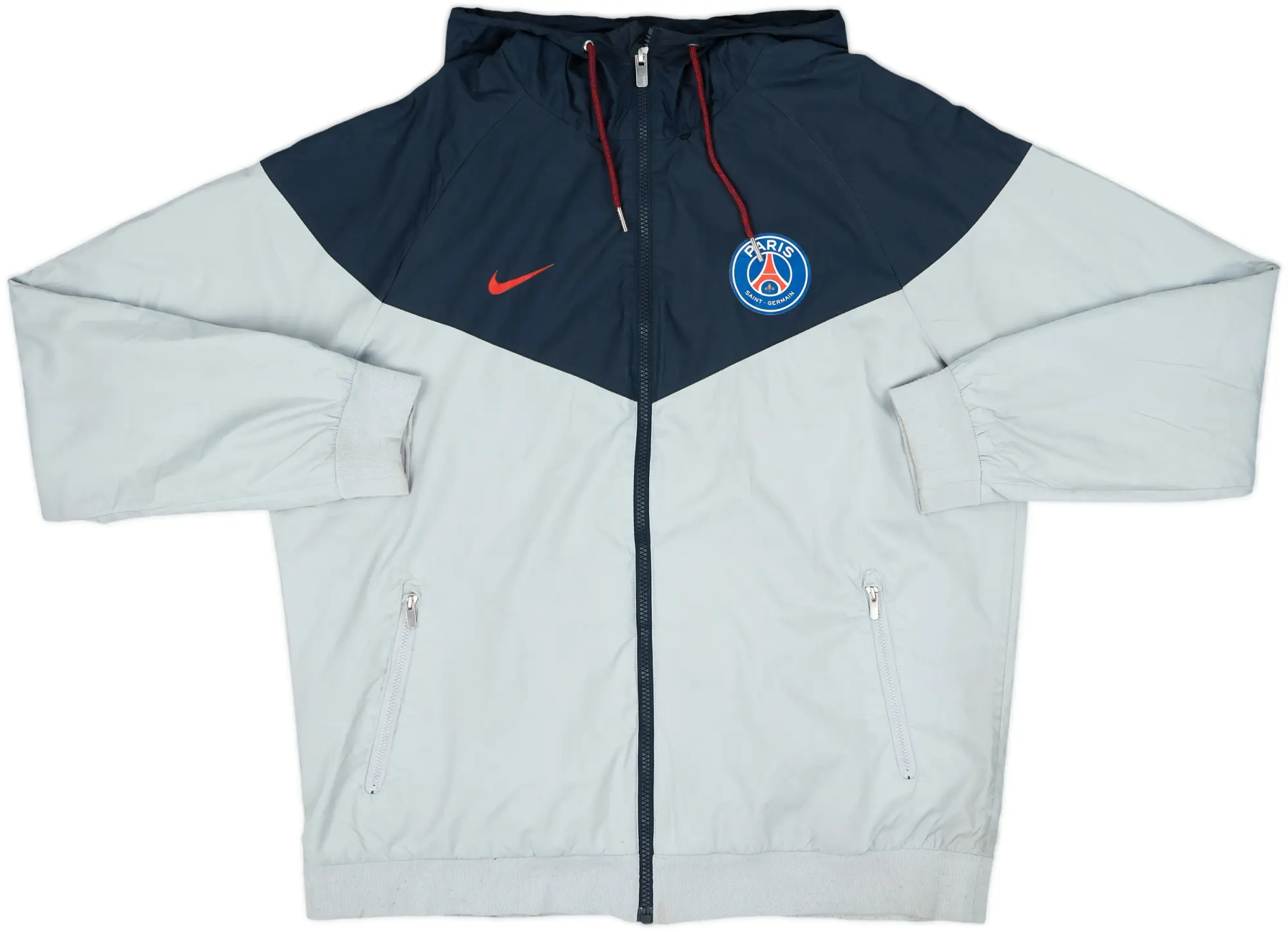 2017-18 Paris Saint-Germain Hooded Track Jacket - 6/10 - (L)