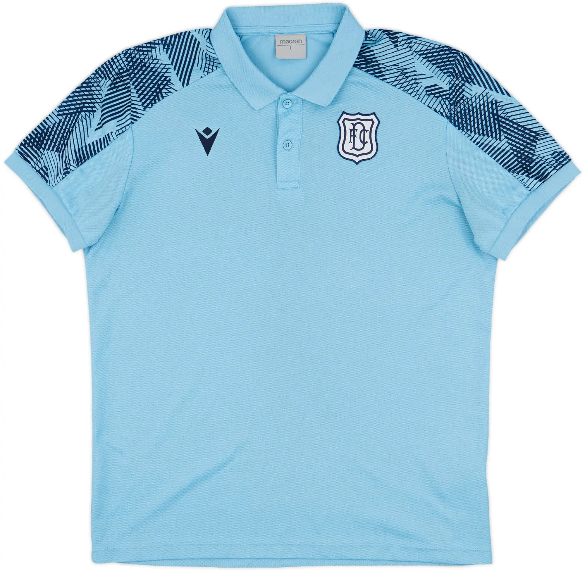 2022-23 Dundee FC Macron Polo Shirt - 8/10 - (L)