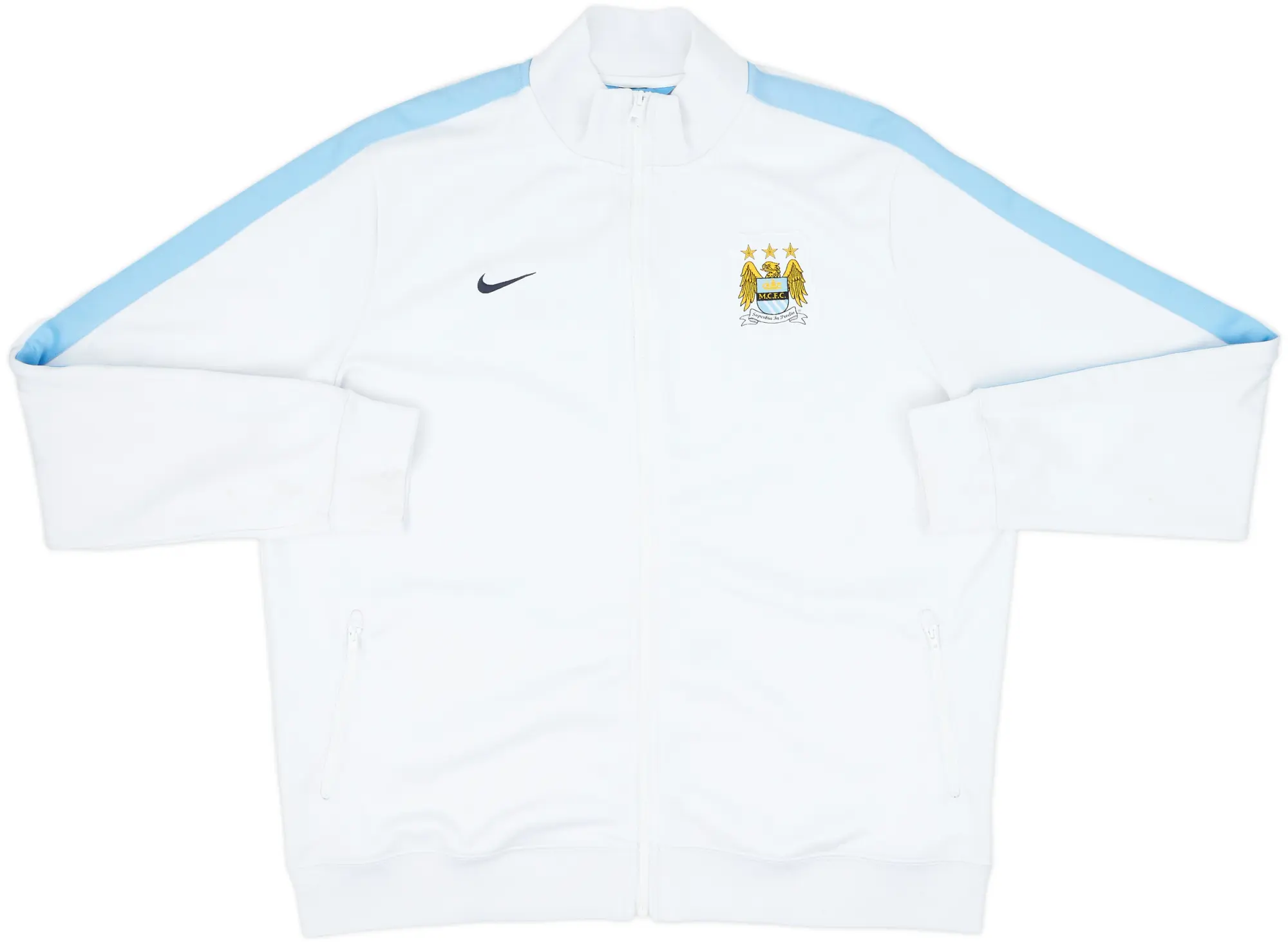2013-14 Manchester City Nike Track Jacket - 6/10 - (XXL)