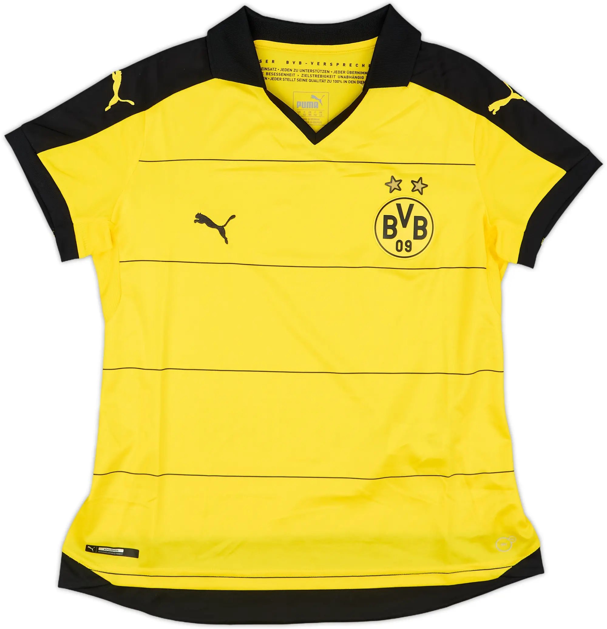 2015-16 Borussia Dortmund Home Shirt - 9/10 - (Women's L)