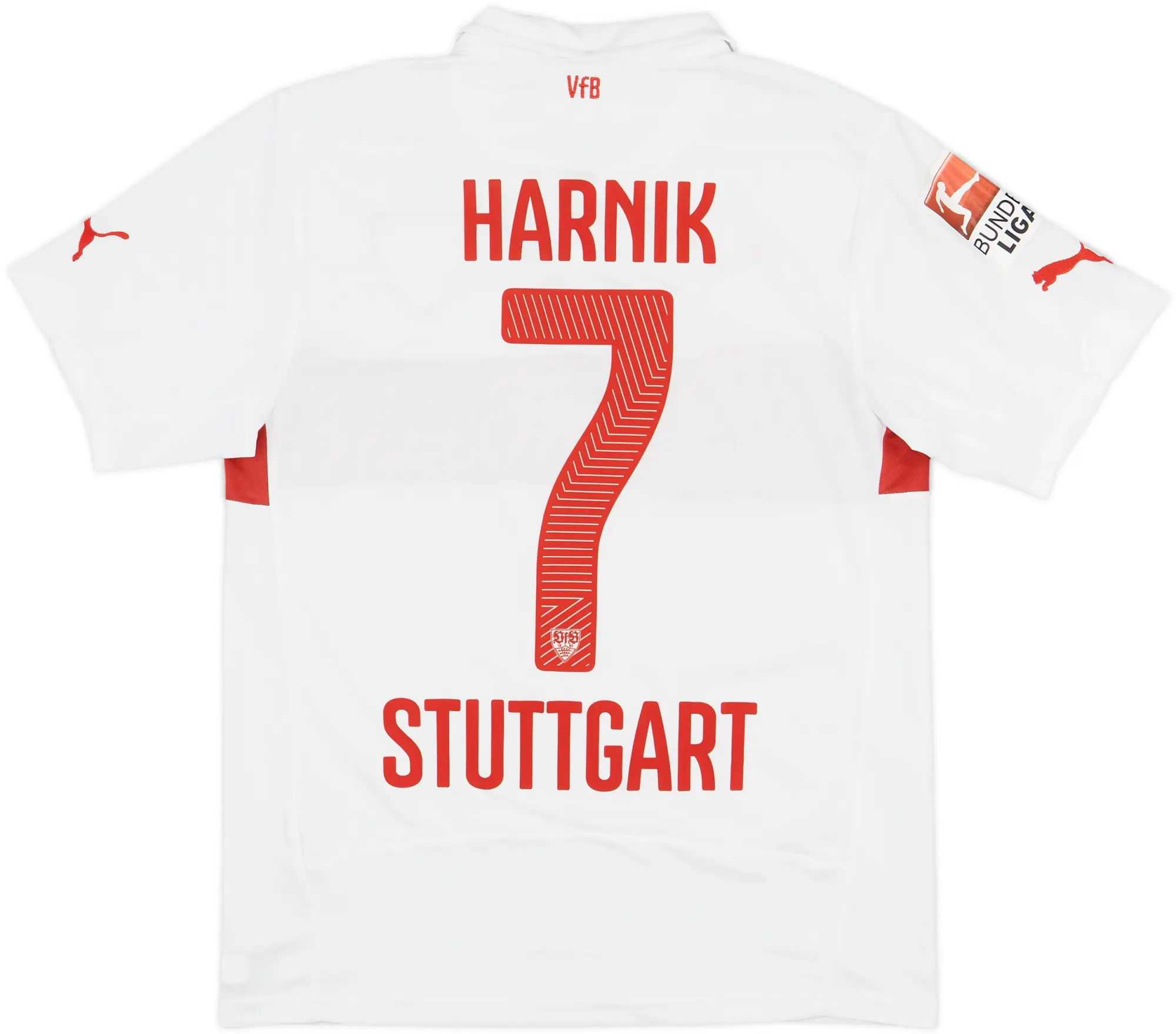 Puma Stuttgart Mens SS Home Shirt 2014/15