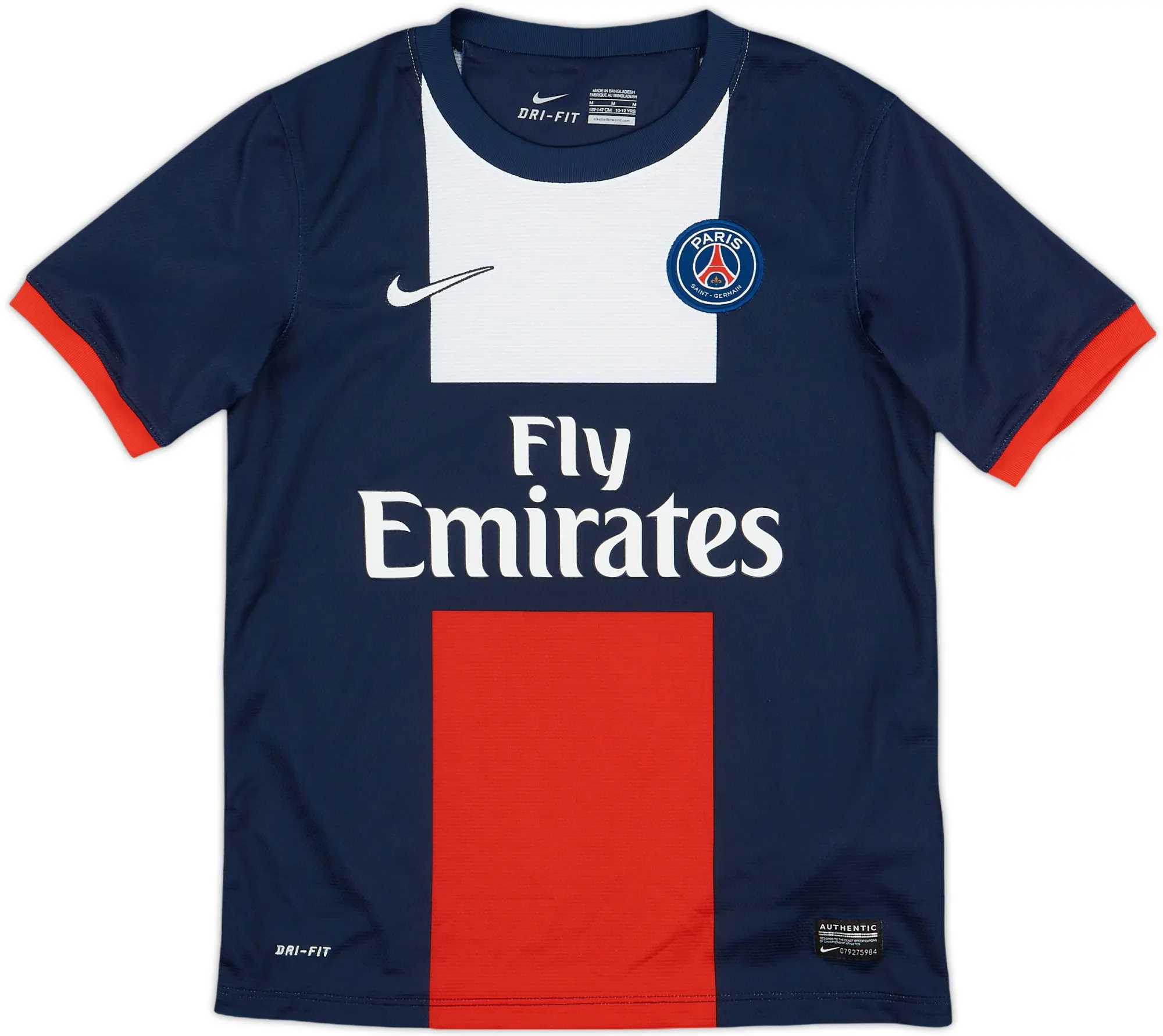 2013-14 Paris Saint-Germain Home Shirt - 8/10 - (M.Boys)