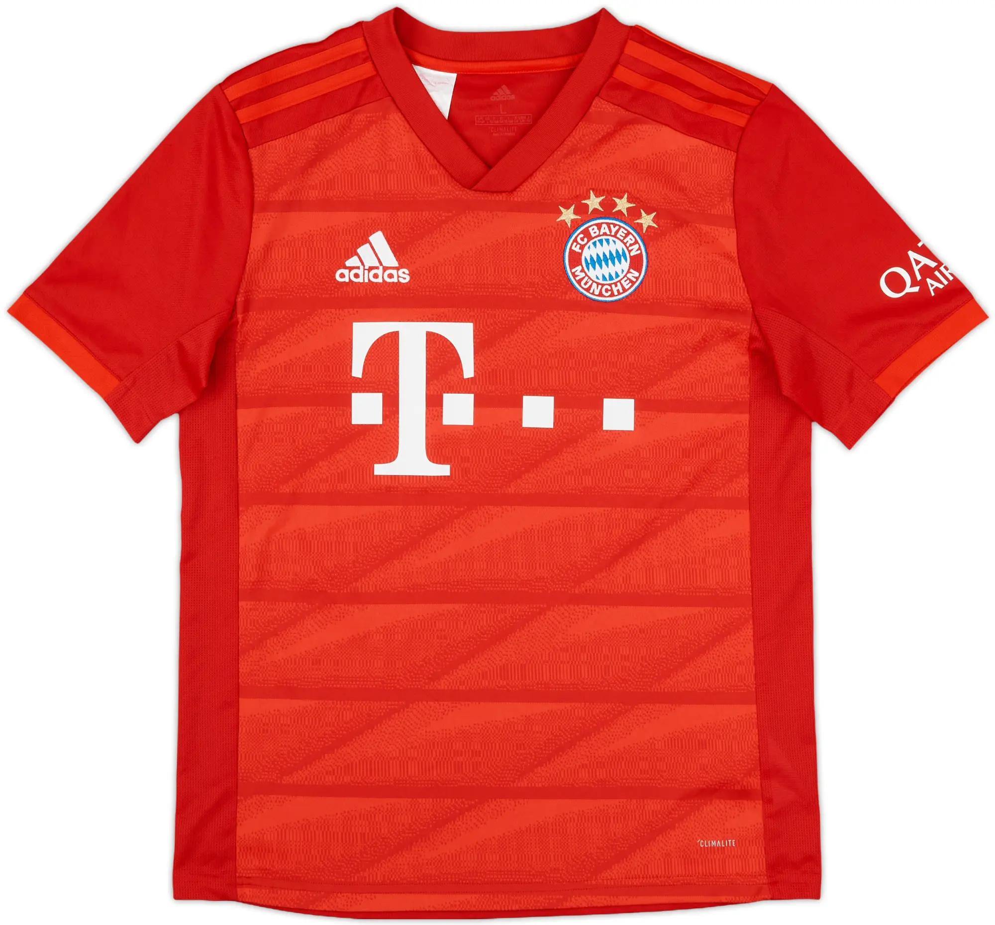 adidas Bayern Munich Boys SS Home Shirt 2019/20