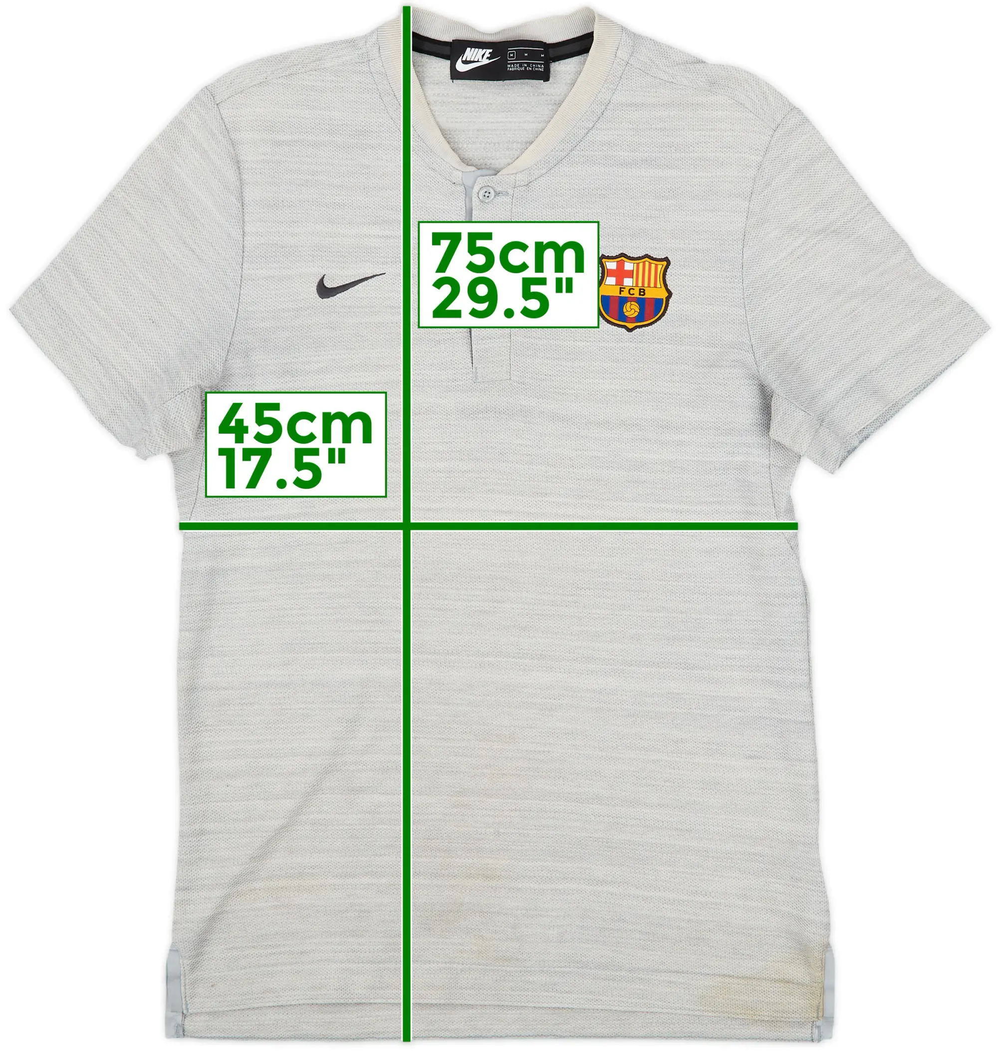 Nike Barcelona Mens SS Home Shirt 2018/19