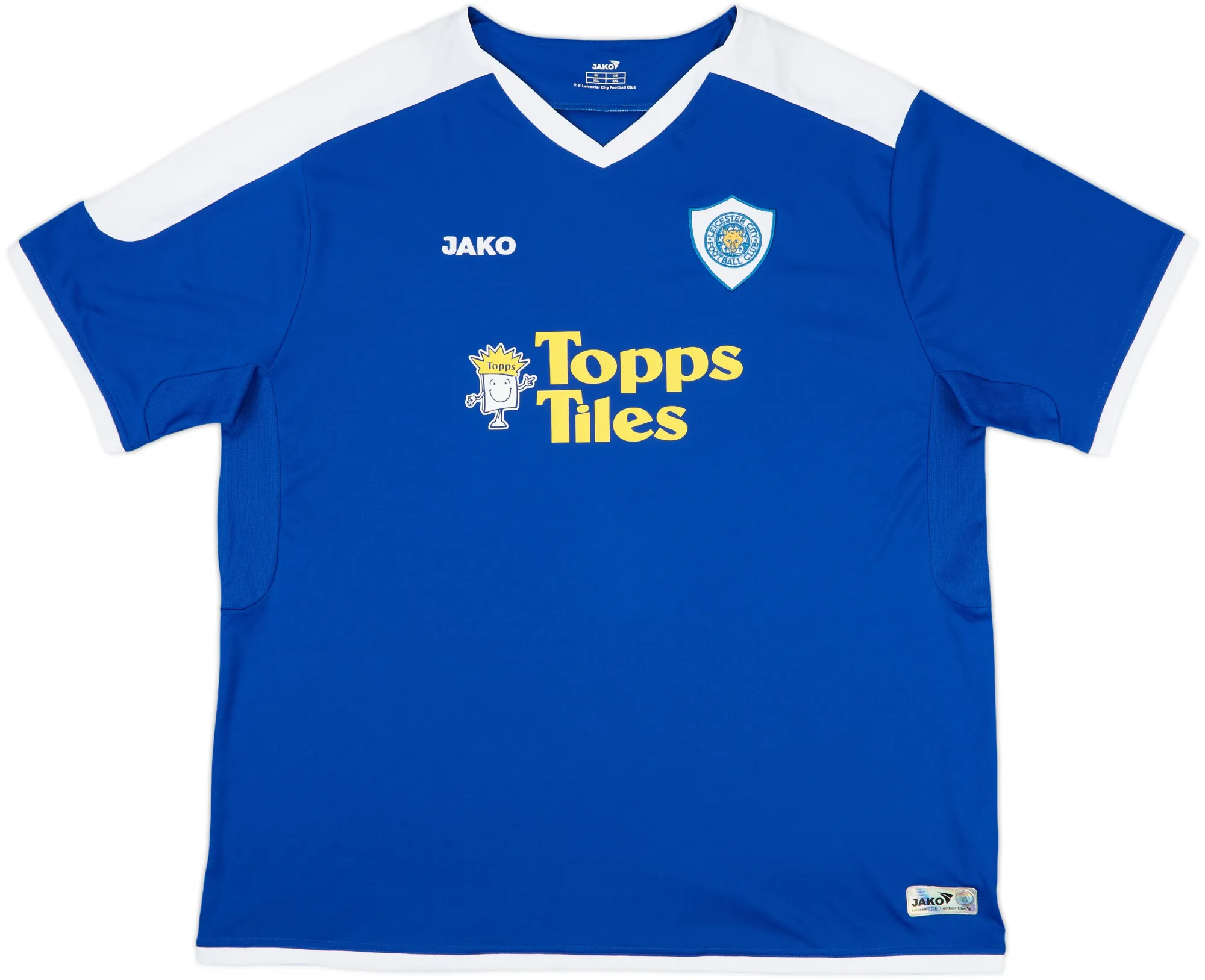 Jako Leicester City Mens SS Home Shirt 2007/09