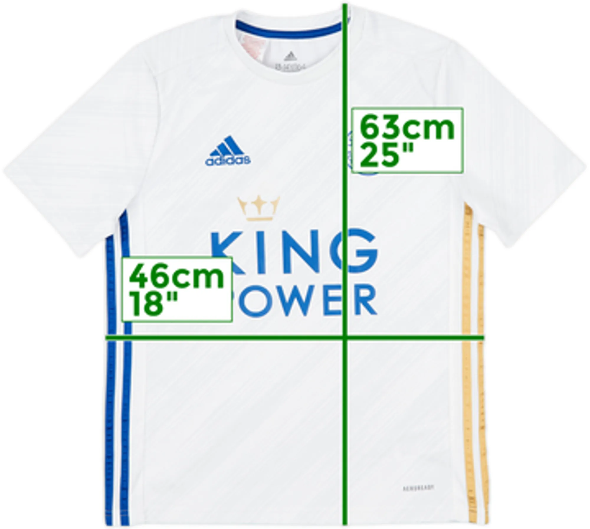 adidas Leicester City Boys SS Away Shirt 2020/21