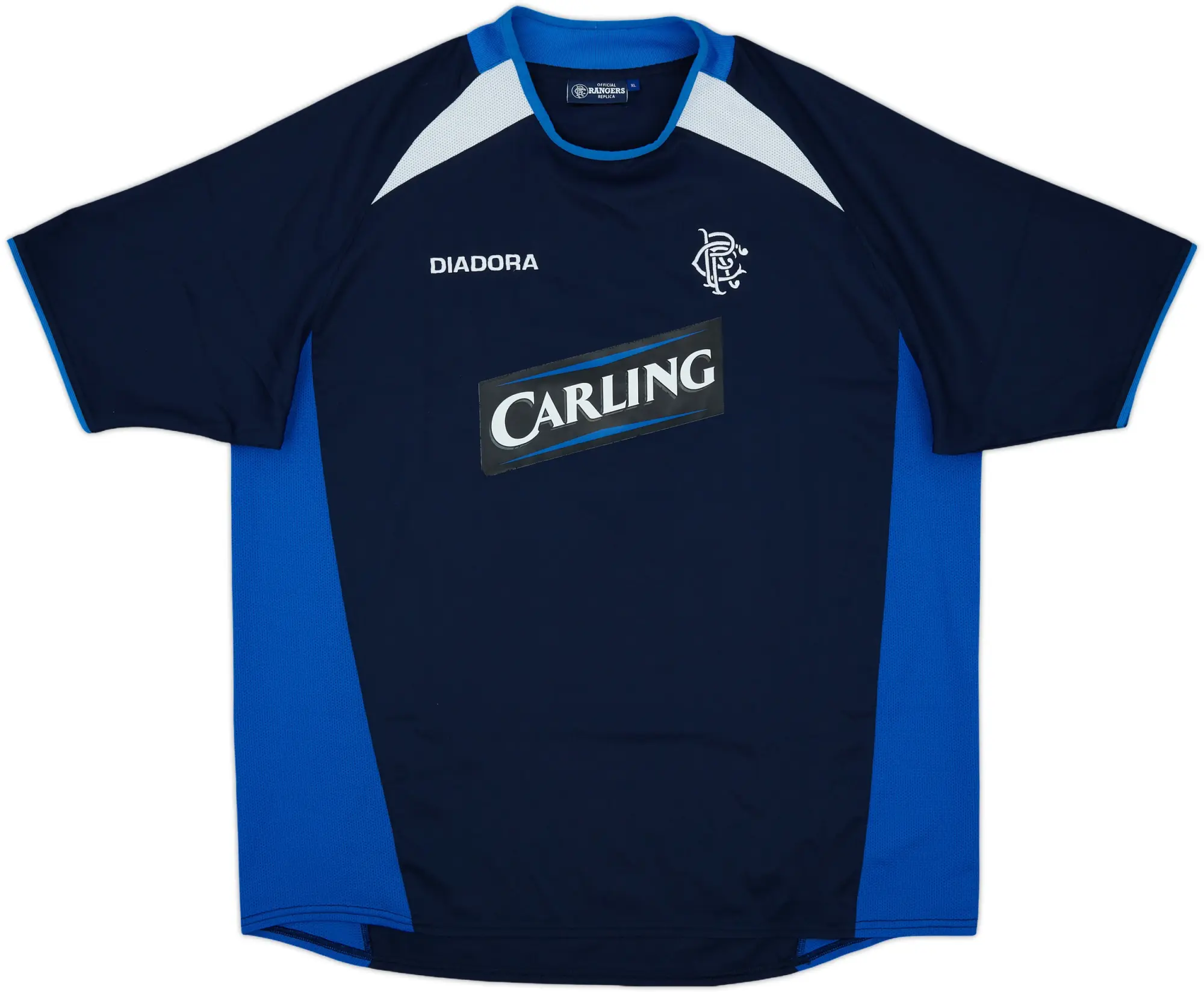 Diadora Rangers Mens SS Home Shirt 2004/05